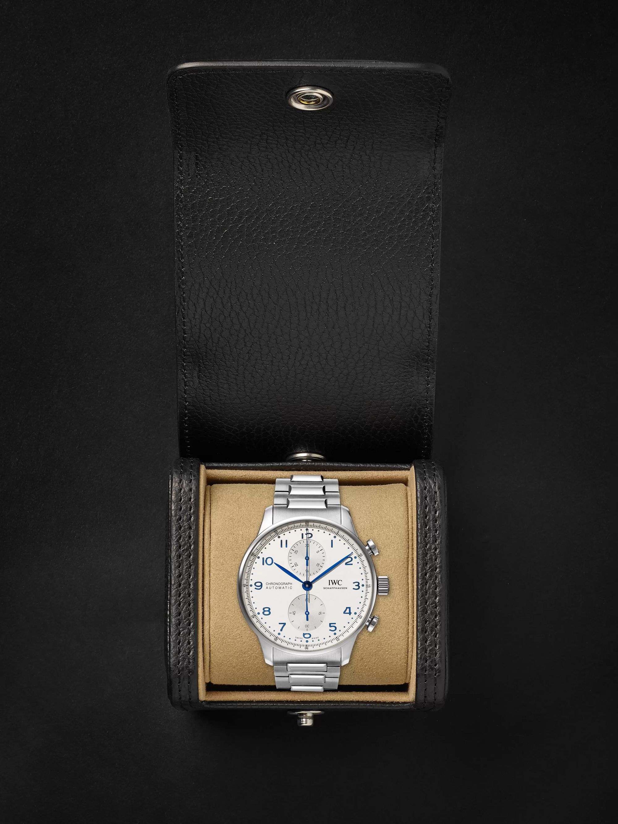 IWC SCHAFFHAUSEN Portugieser Chronograph 41mm Stainless Steel Watch, Ref. No. IW371617