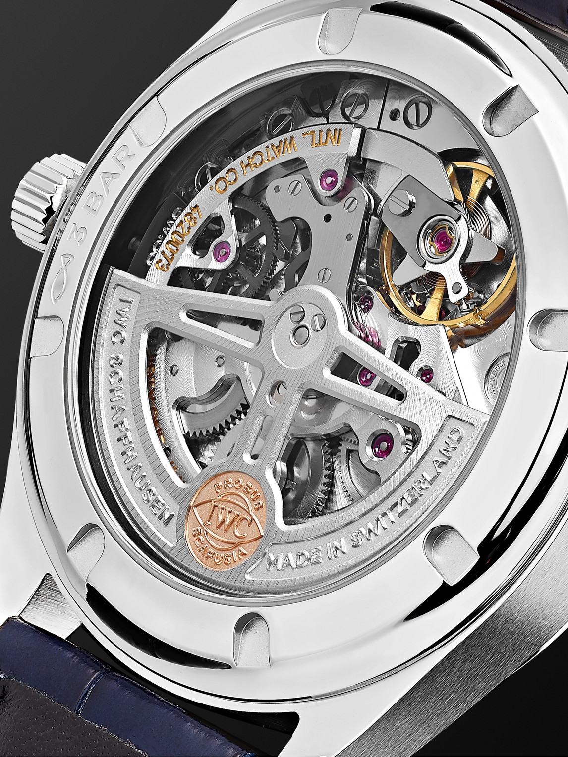  Iwc Schaffhausen - Portugieser 40 Automatic 40.4mm Stainless Steel And Alligator Watch, Ref. No. Iw358304 - Men - White 