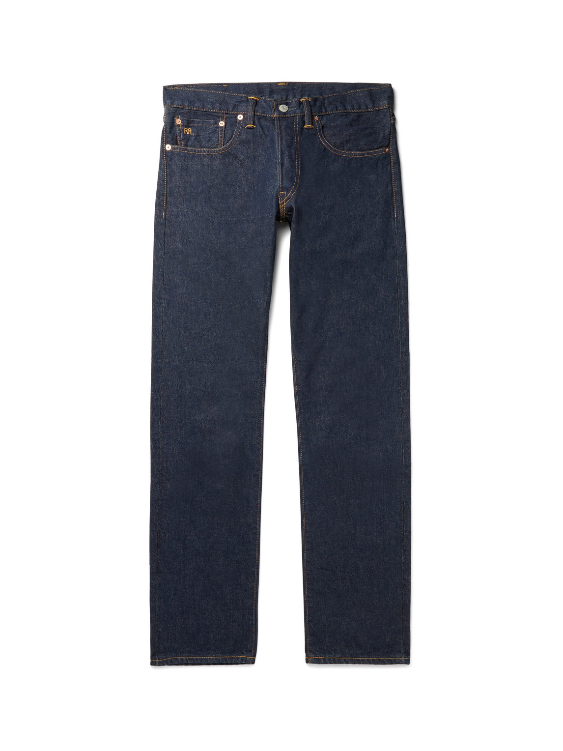 Rrl Slim-fit Selvedge Denim Jeans In Blue
