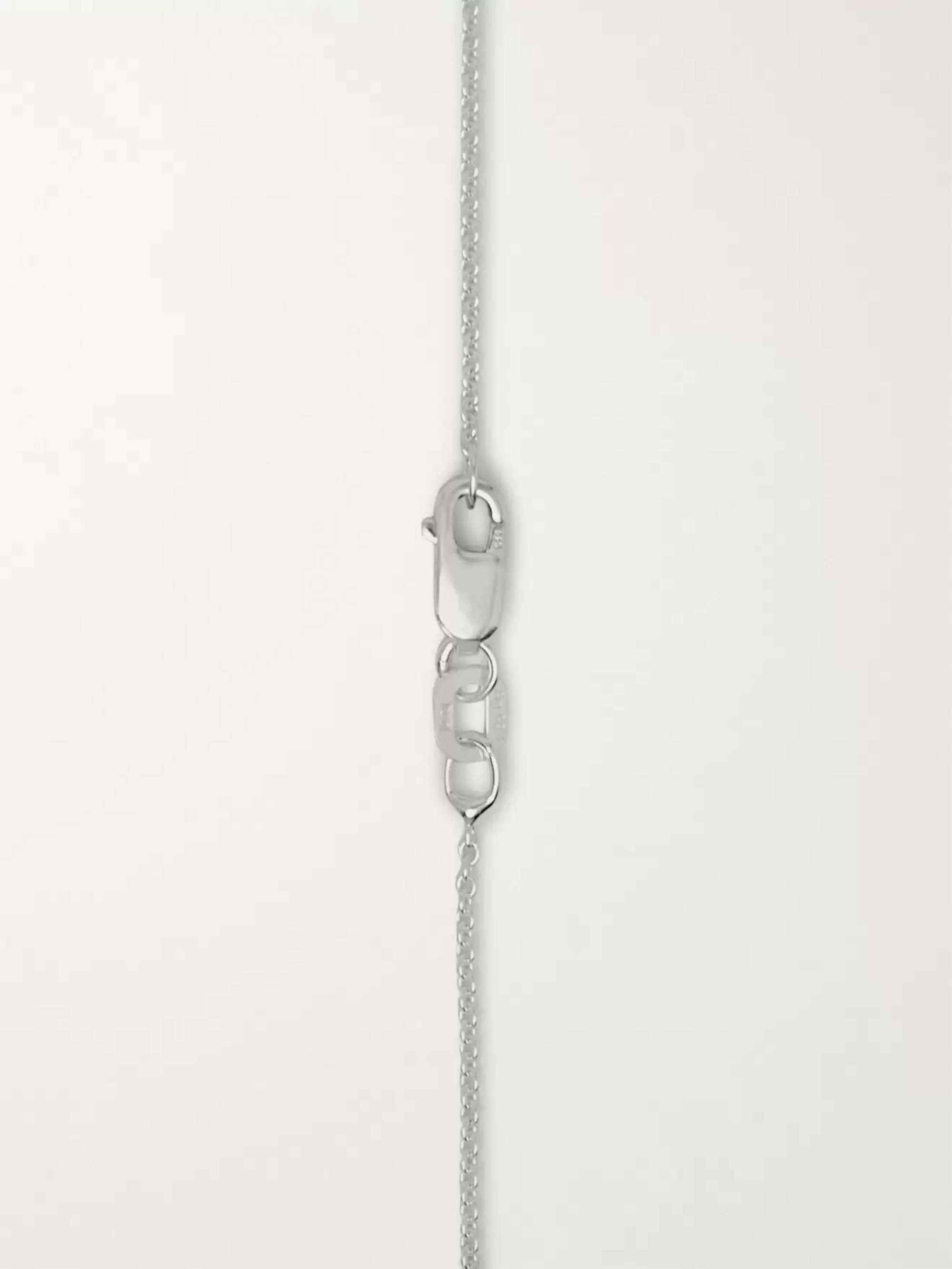 LE GRAMME 34/10ths Sterling Silver Necklace