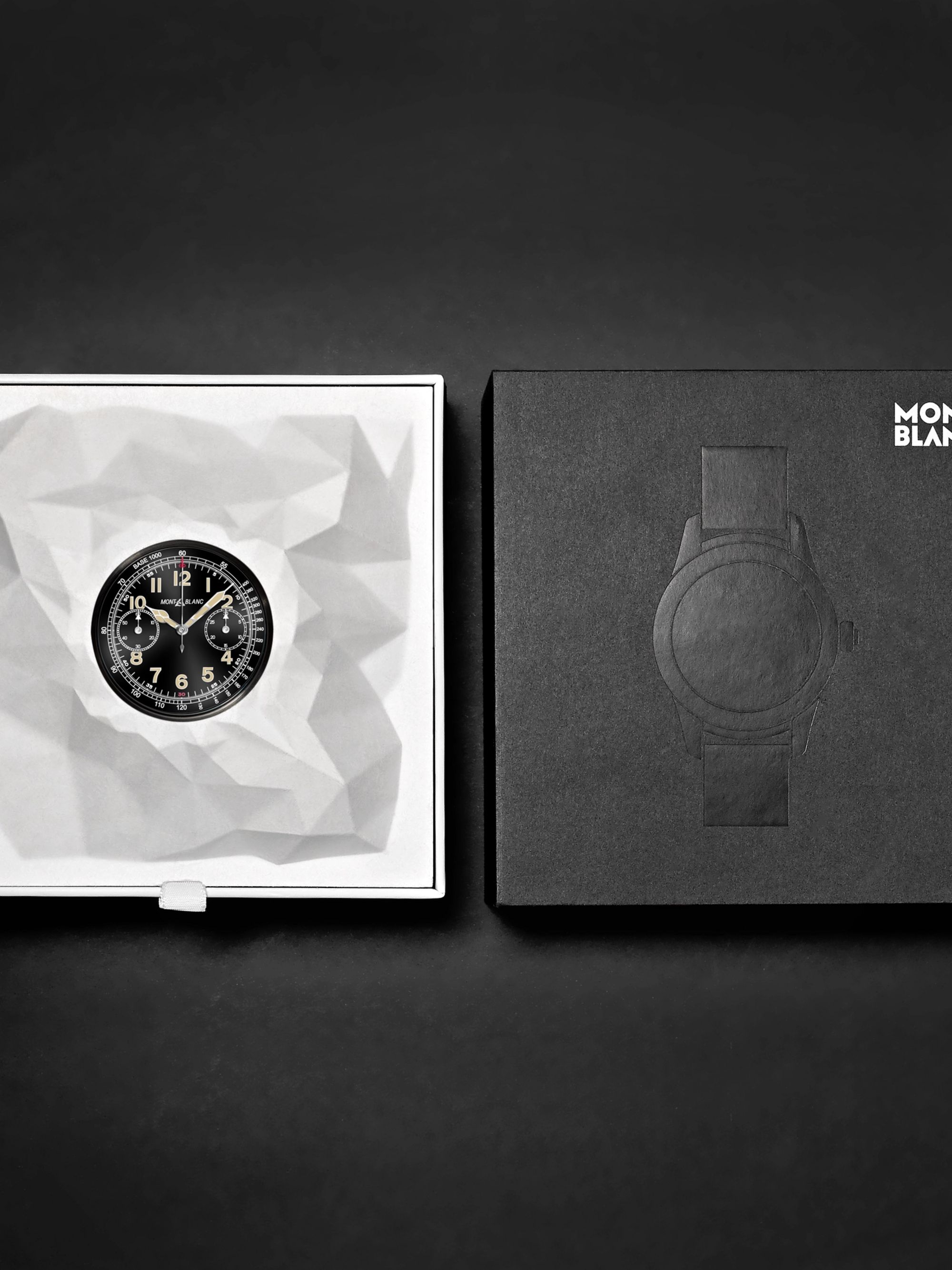 MONTBLANC Summit 2 42mm Stainless Steel and Leather Smart Watch, Ref. No. 119439