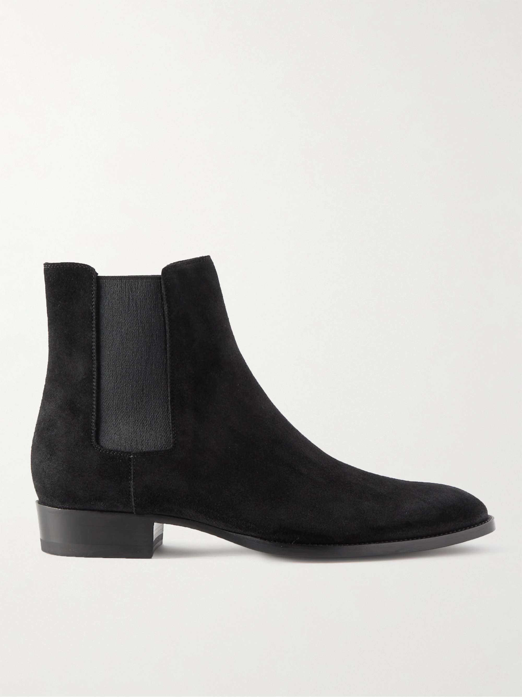 LAURENT Wyatt Suede Chelsea Boots for Men | MR PORTER