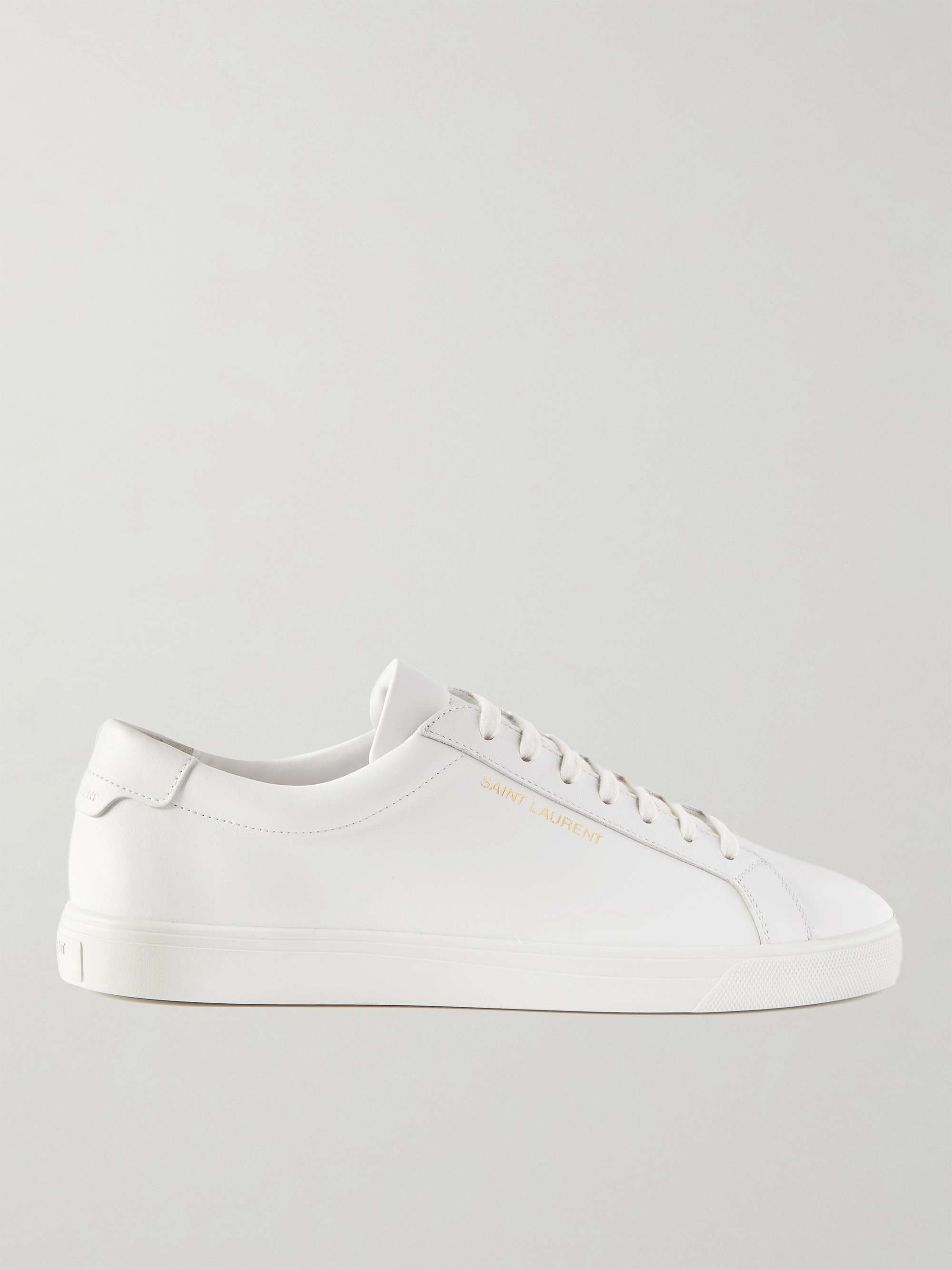 Kritisere Scrupulous Spiritus SAINT LAURENT Andy Leather Sneakers | MR PORTER