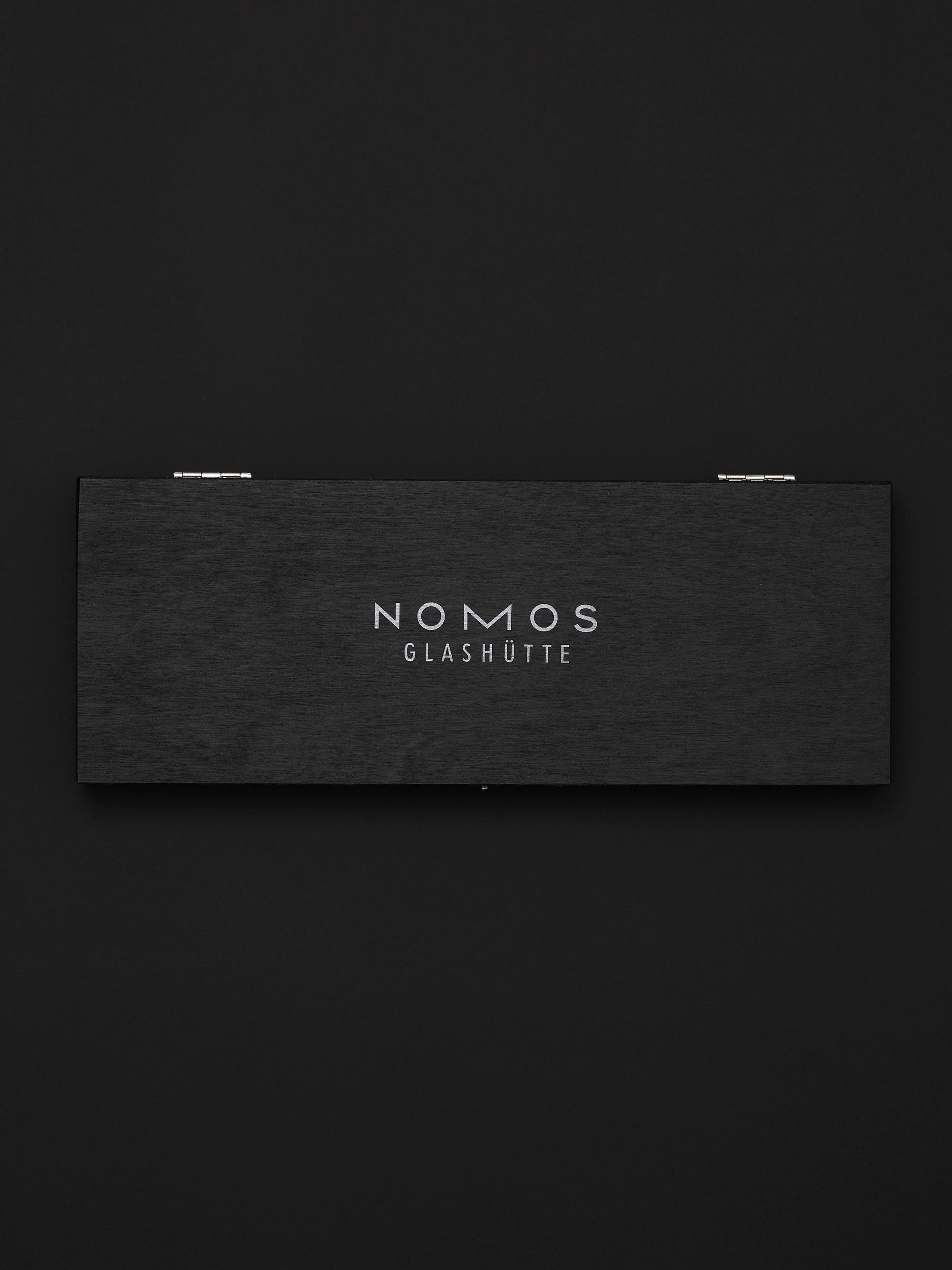 NOMOS GLASHÜTTE Orion Hand-Wound 38mm Stainless Steel and Suede Watch, Ref. No. 379