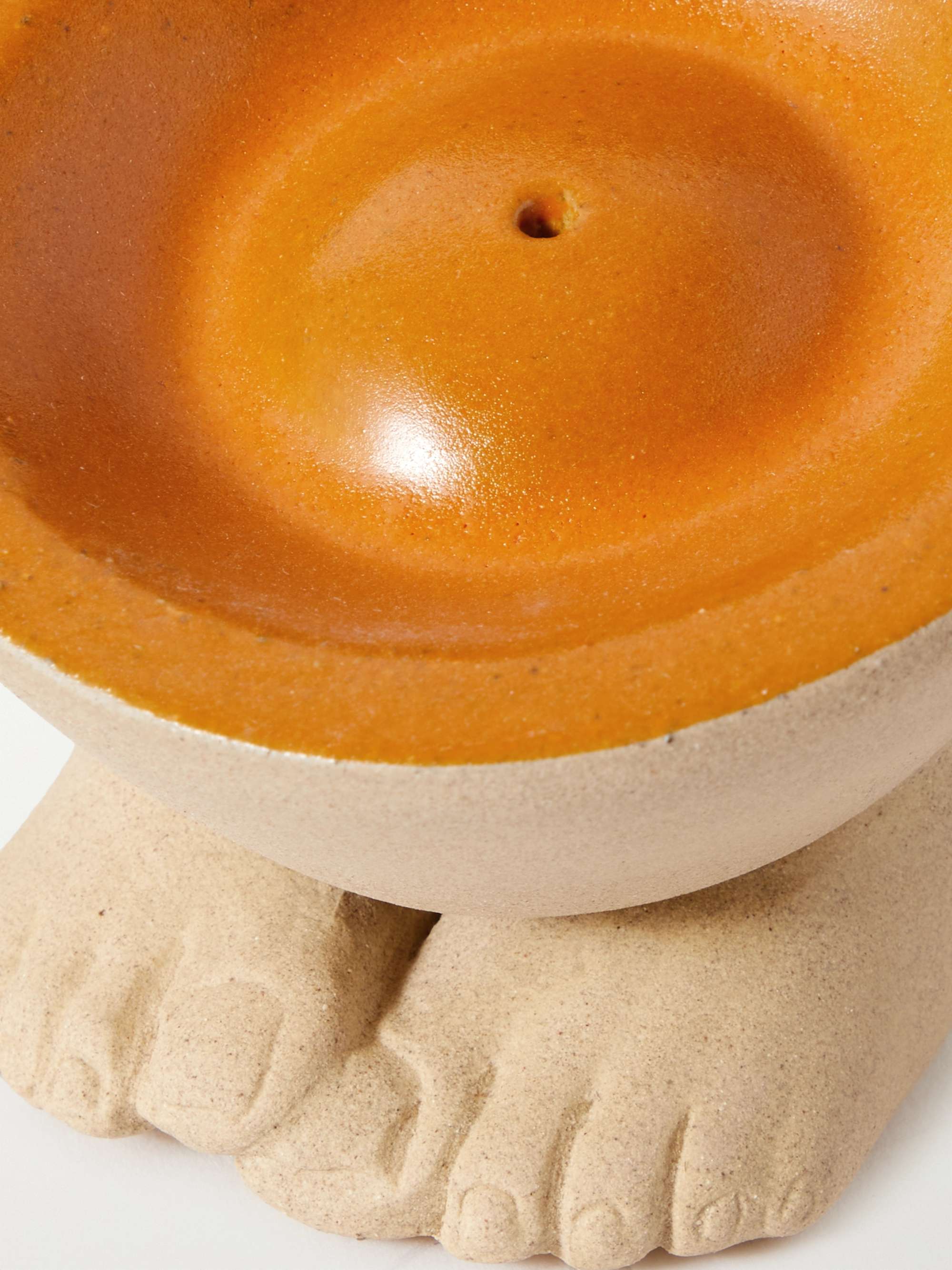 GENERAL ADMISSION Glazed Ceramic Incense Holder