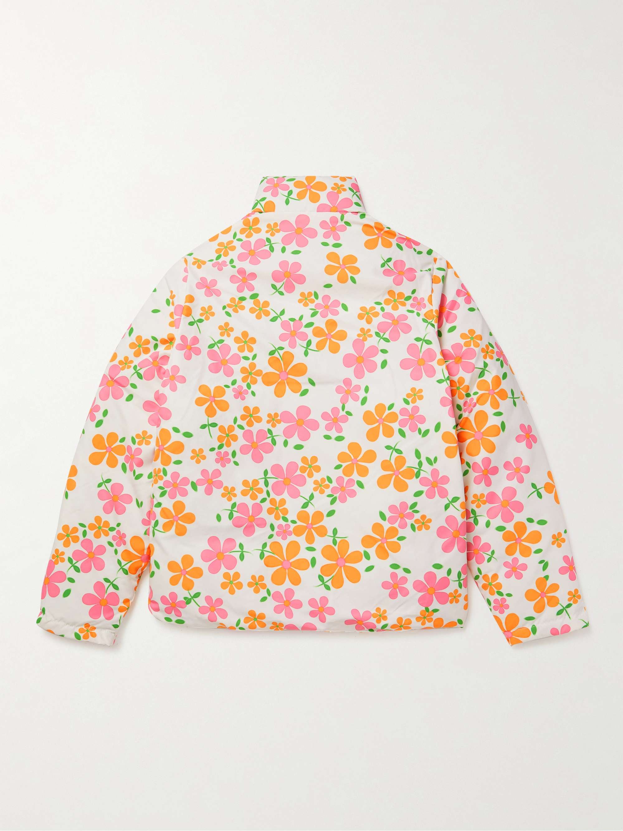 ERL KIDS Floral-Print Shell Down Jacket