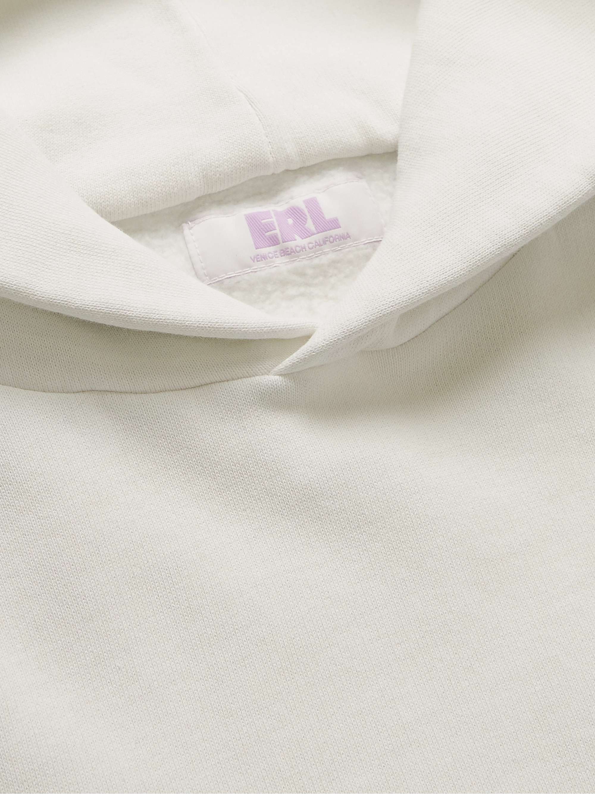 ERL KIDS Two-Tone Panelled Cotton-Blend Jersey Hoodie for Men | MR PORTER