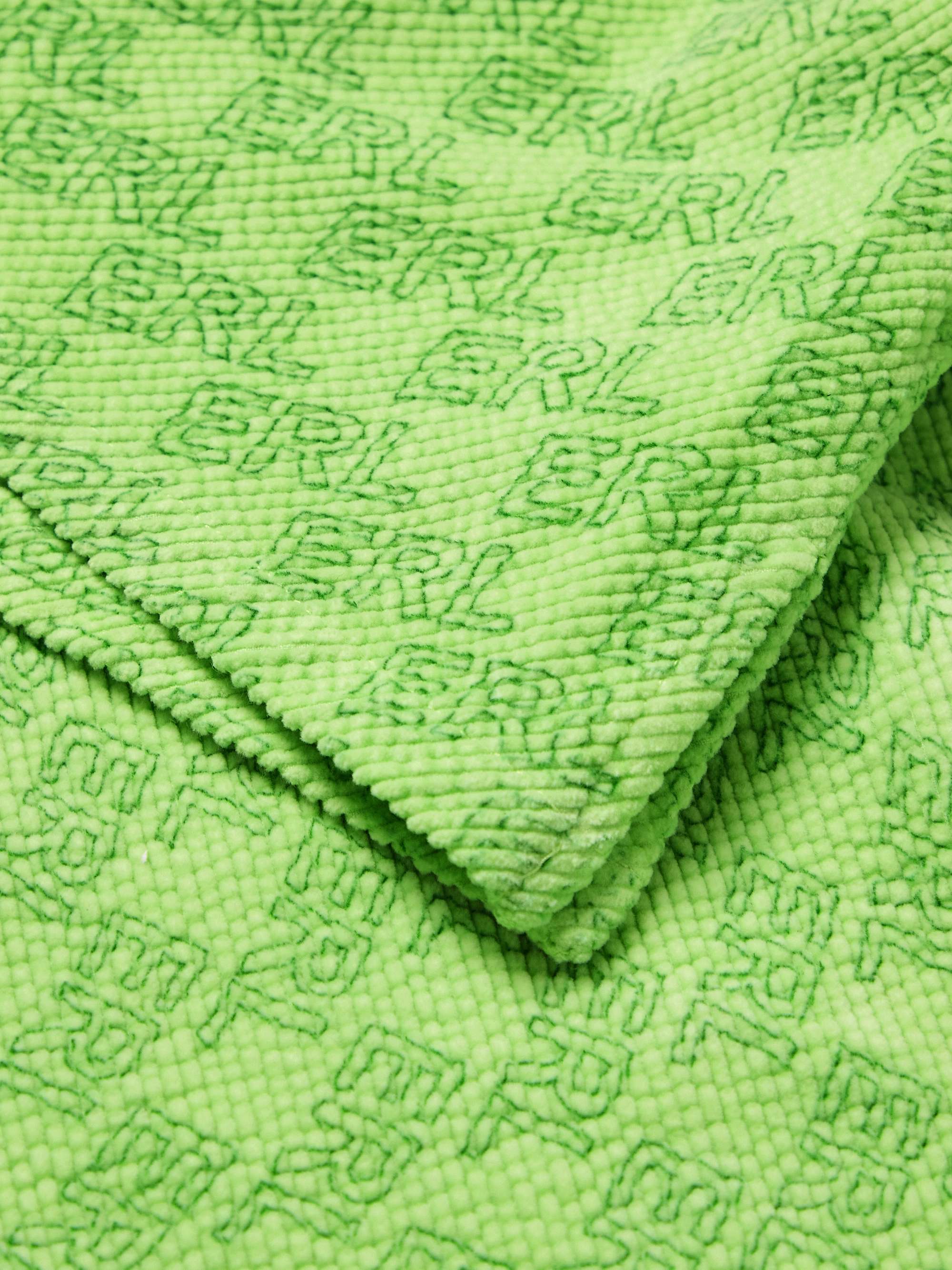 ERL KIDS Logo-Print Cotton-Blend Corduroy Shirt