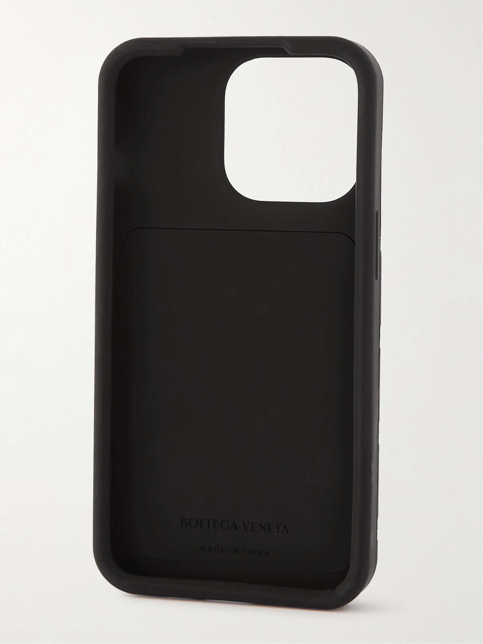 BOTTEGA VENETA Intrecciato Rubber iPhone 13 Case