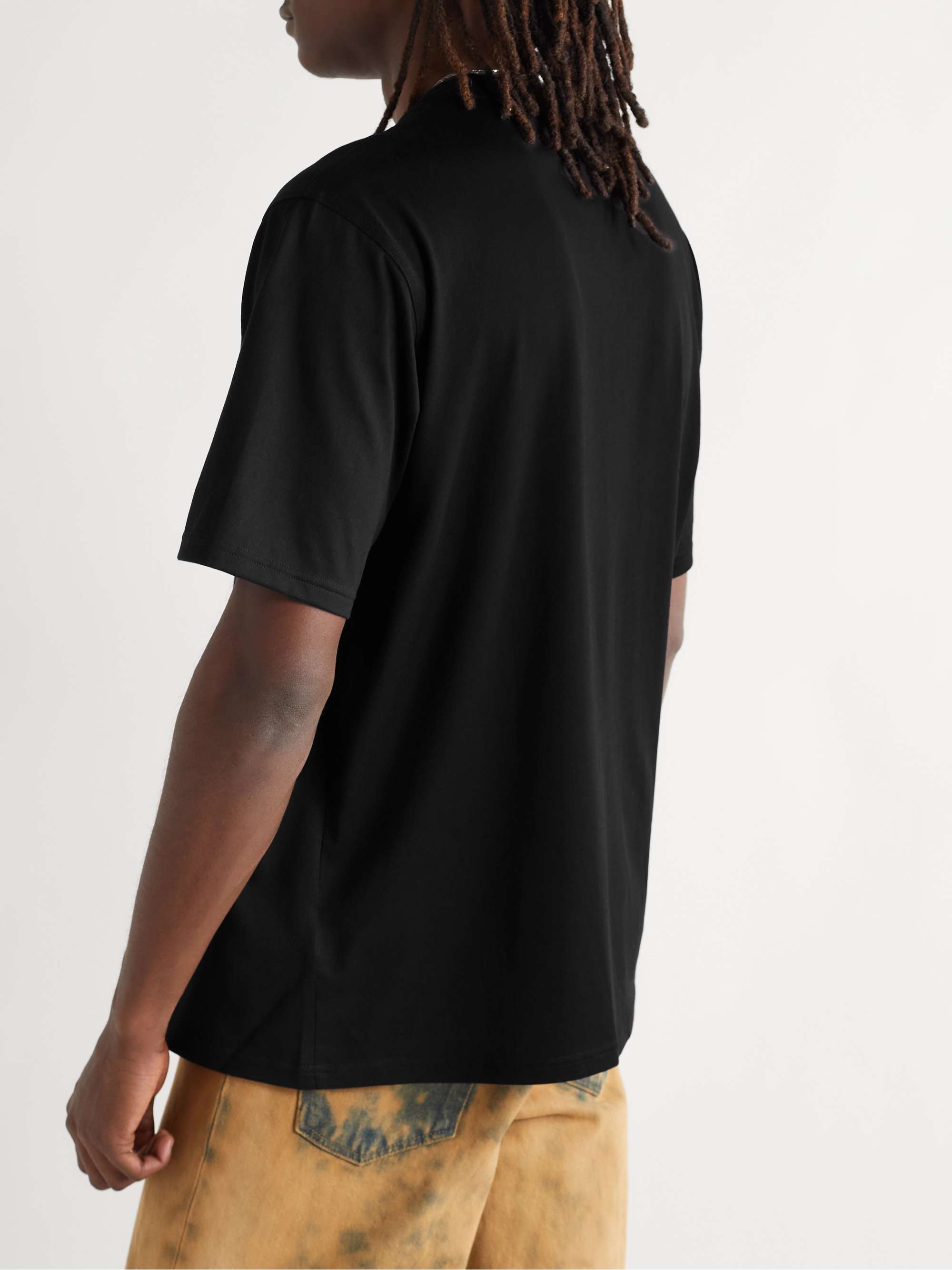 BURBERRY Logo-Print Cotton-Jersey T-Shirt