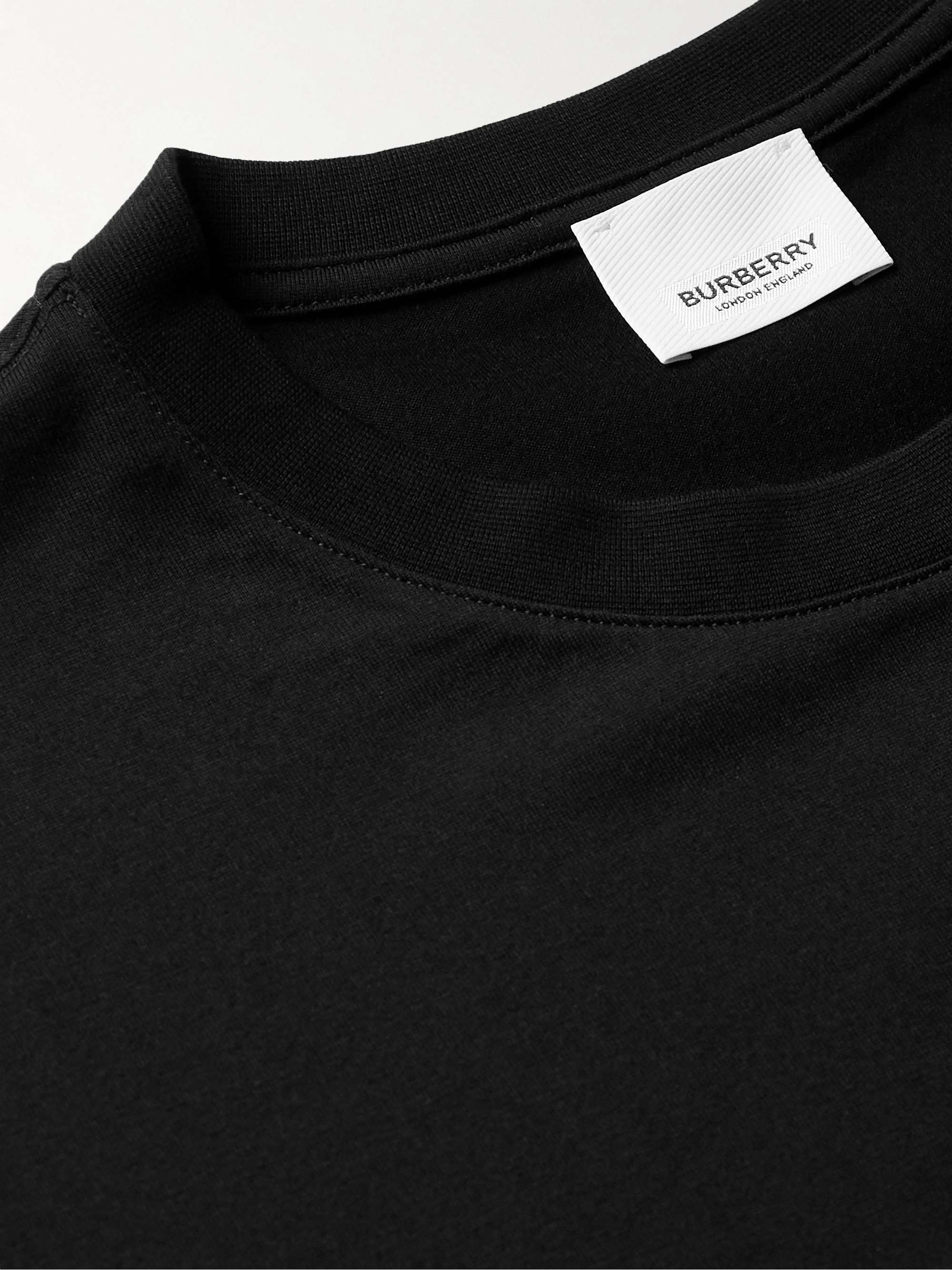 BURBERRY Logo-Print Cotton-Jersey T-Shirt