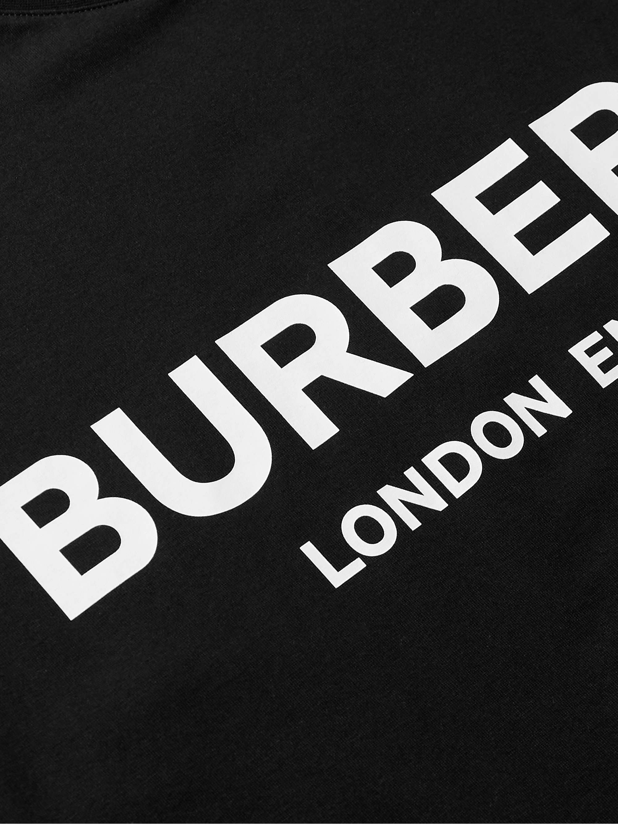 BURBERRY Logo-Print Cotton-Jersey T-Shirt