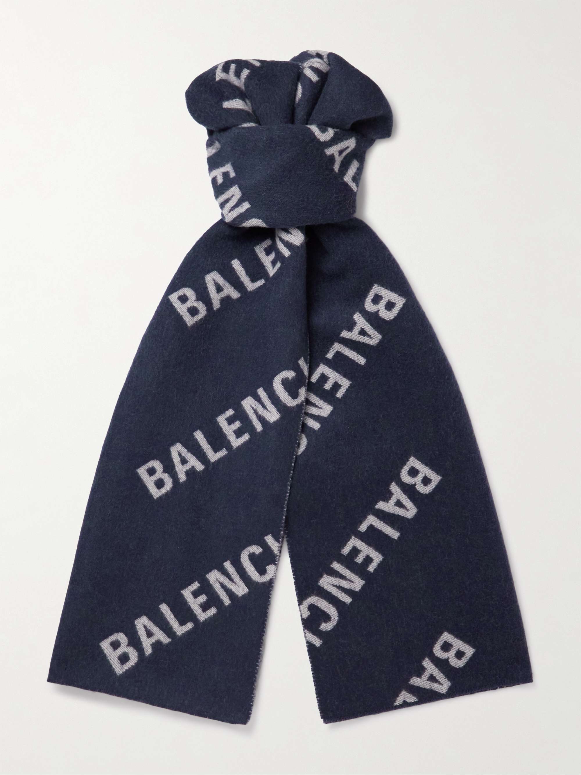 Wool-Jacquard Scarf | MR