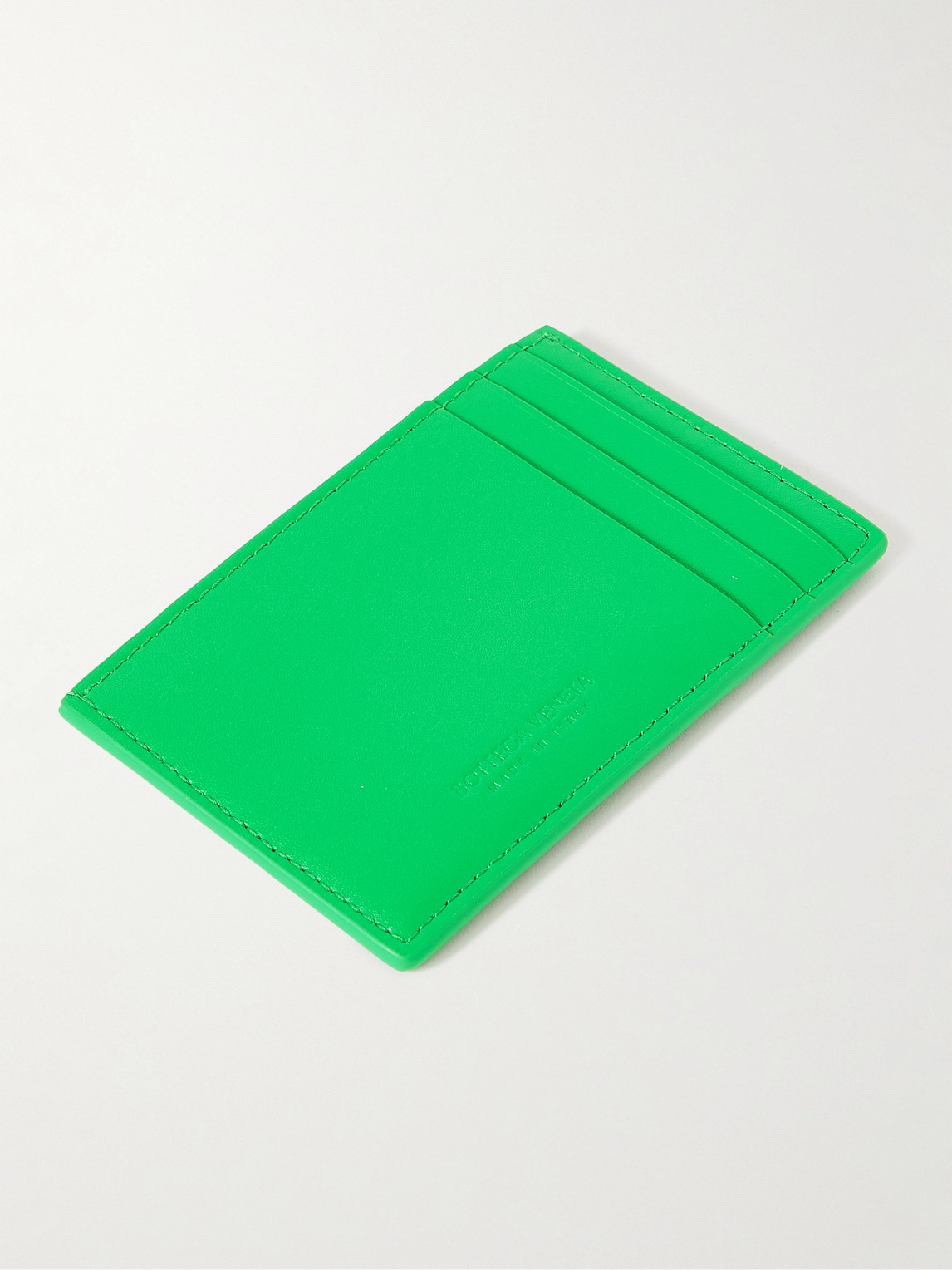 Cassette Intrecciato Leather Cardholder — 2