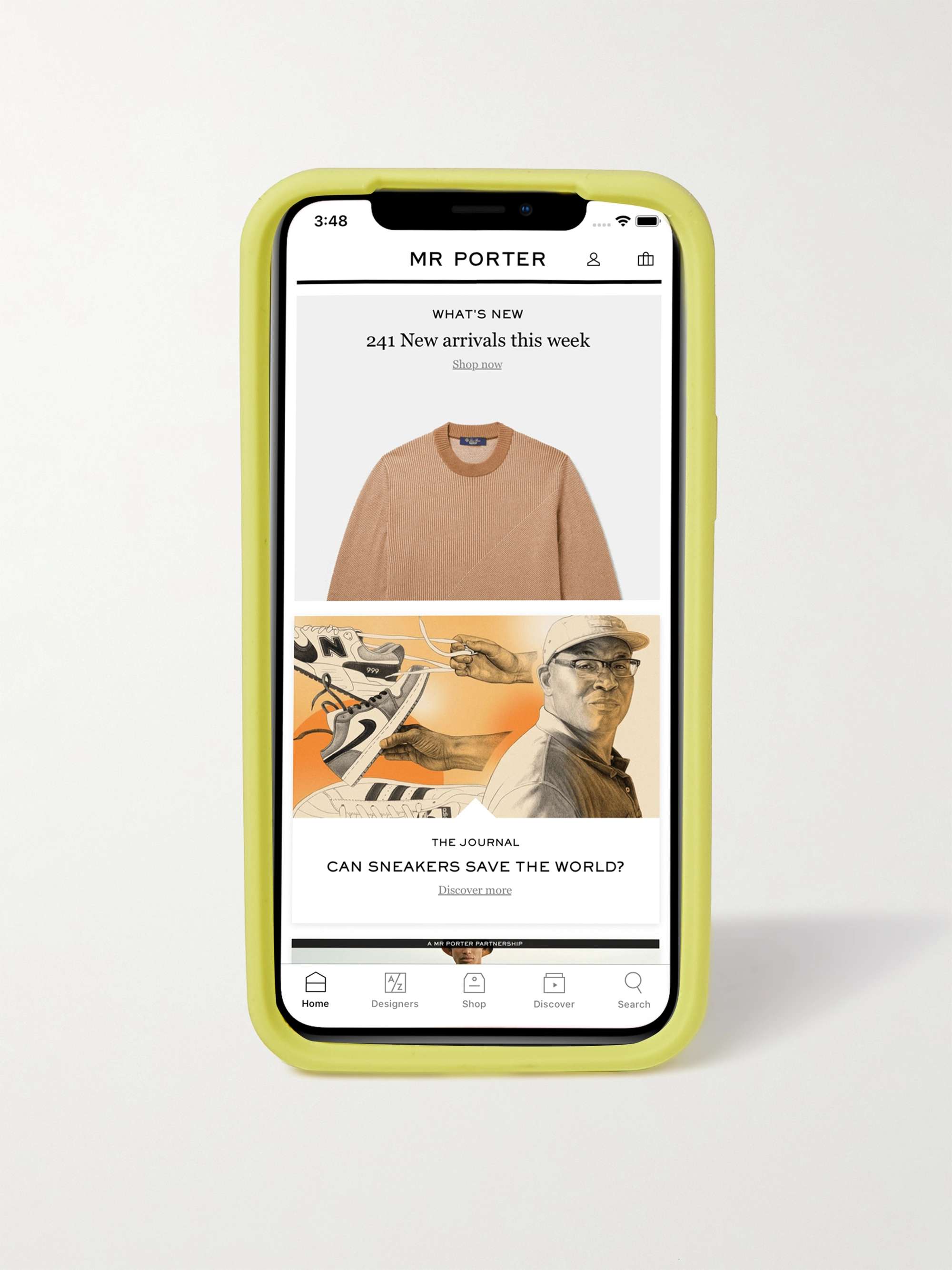 BOTTEGA VENETA Intrecciato Rubber iPhone 13 Case