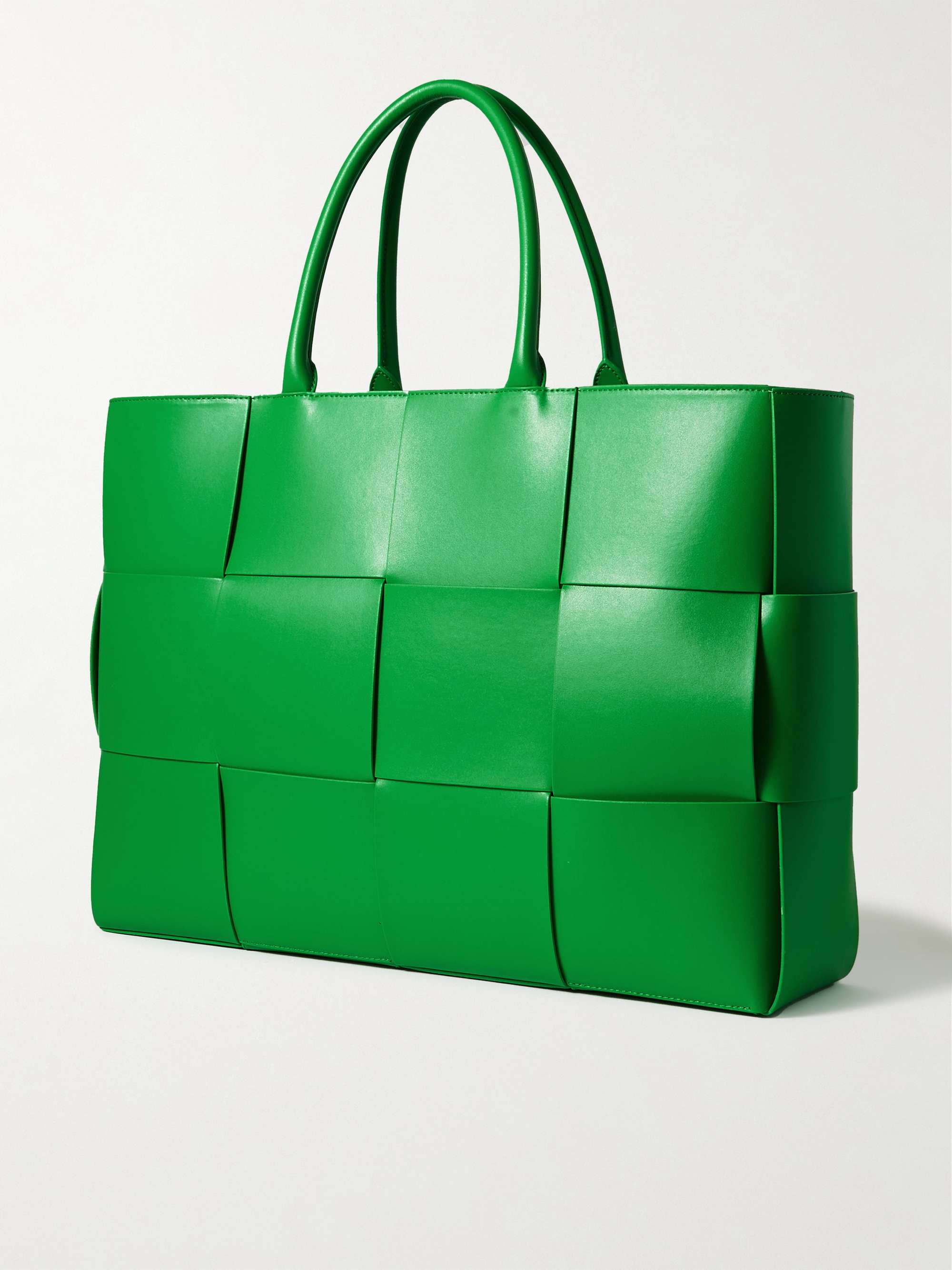 BOTTEGA VENETA East/West Large Intrecciato Leather Tote Bag