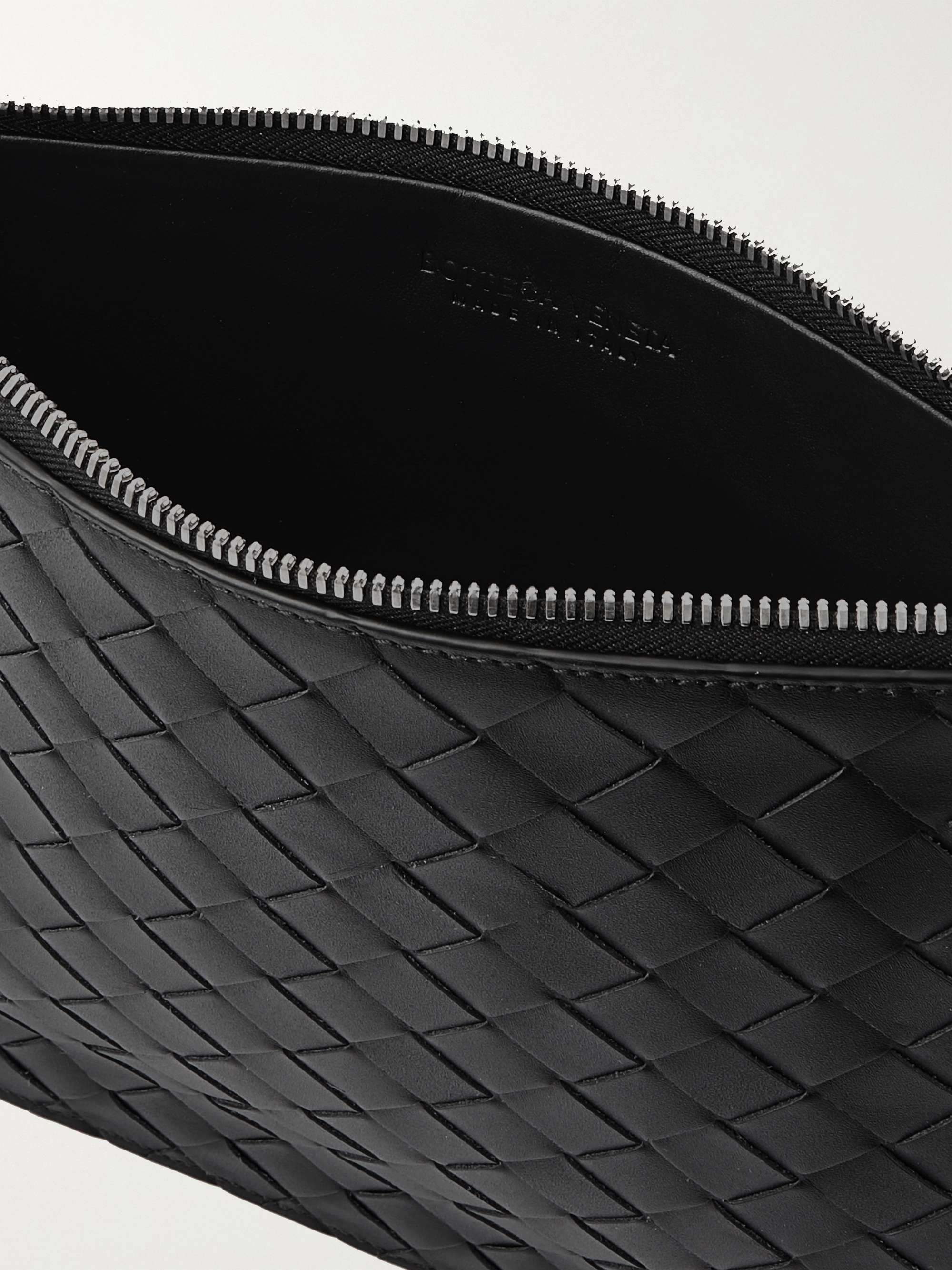 BOTTEGA VENETA Intrecciato Leather Pouch