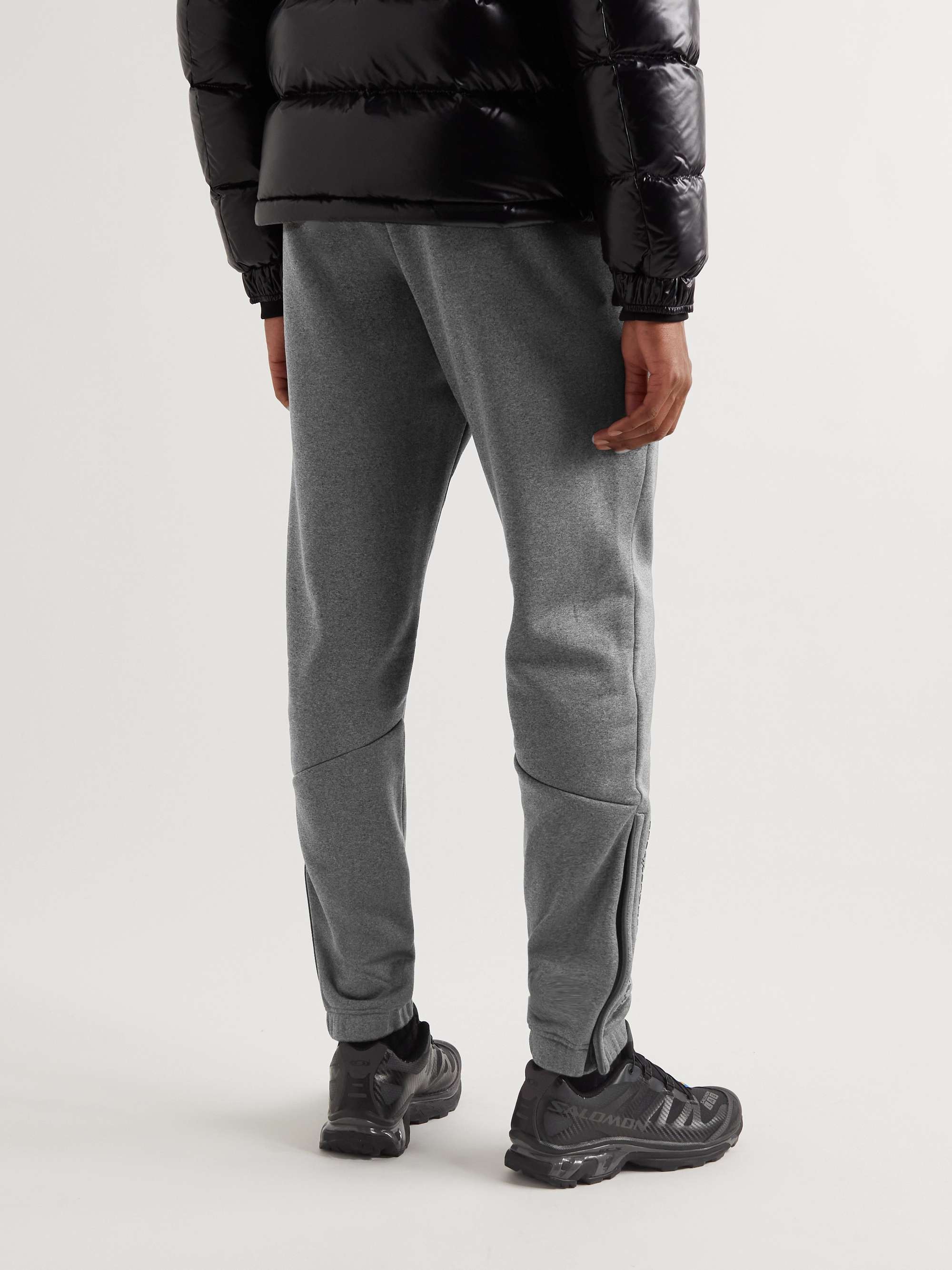 MONCLER GRENOBLE Tapered Logo-Print Jersey Sweatpants