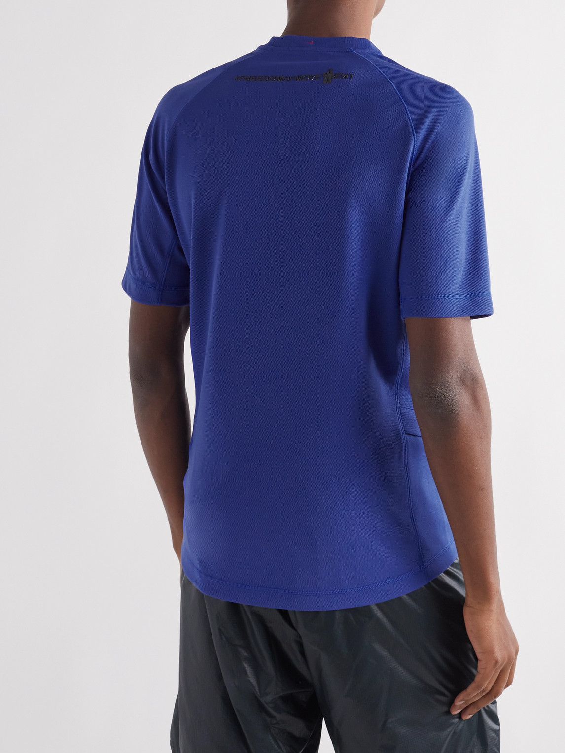 Grenoble - Logo-Appliquéd Stretch-Jersey T-Shirt