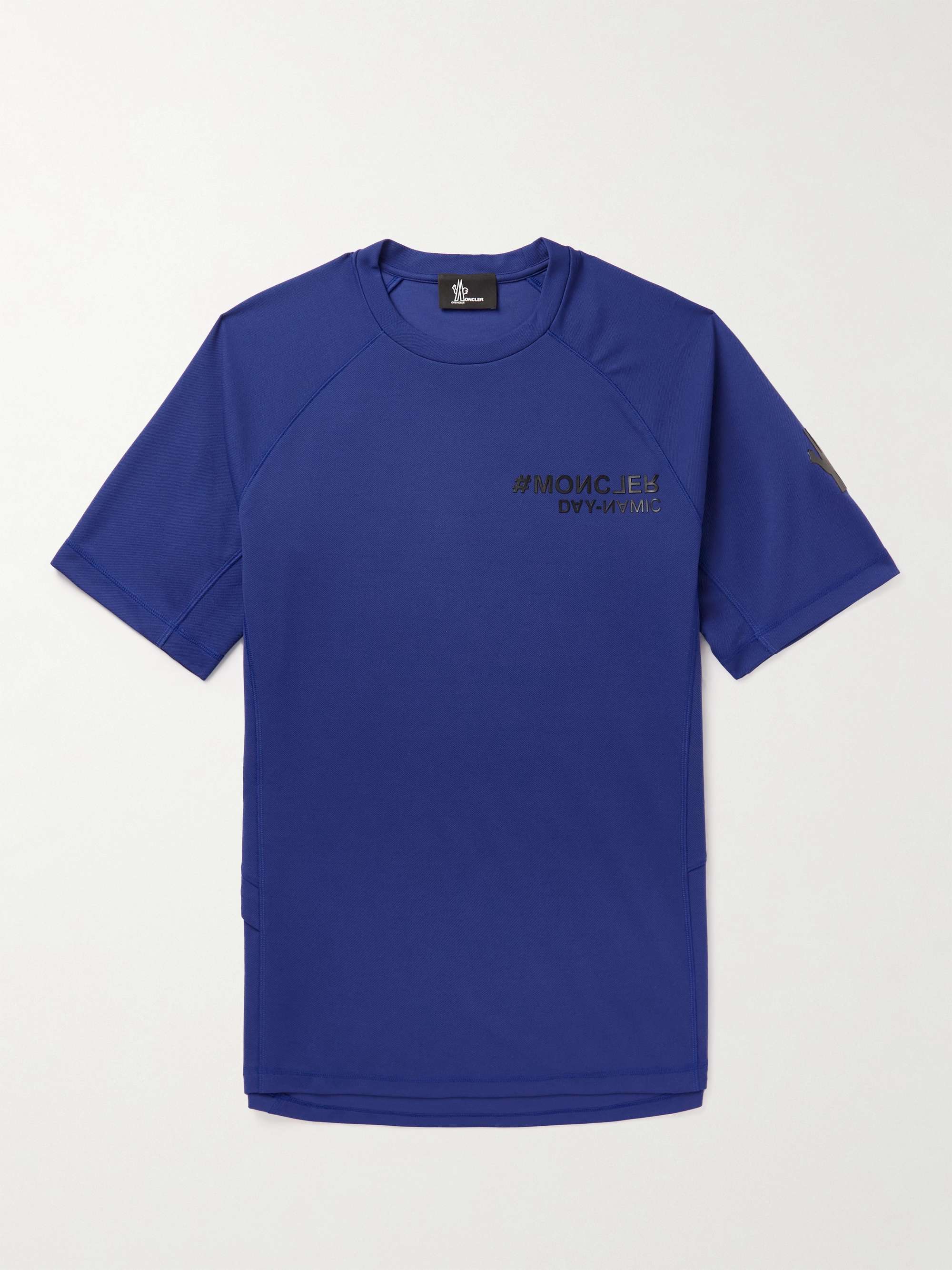 MONCLER GRENOBLE Logo-Appliquéd Stretch-Jersey T-Shirt