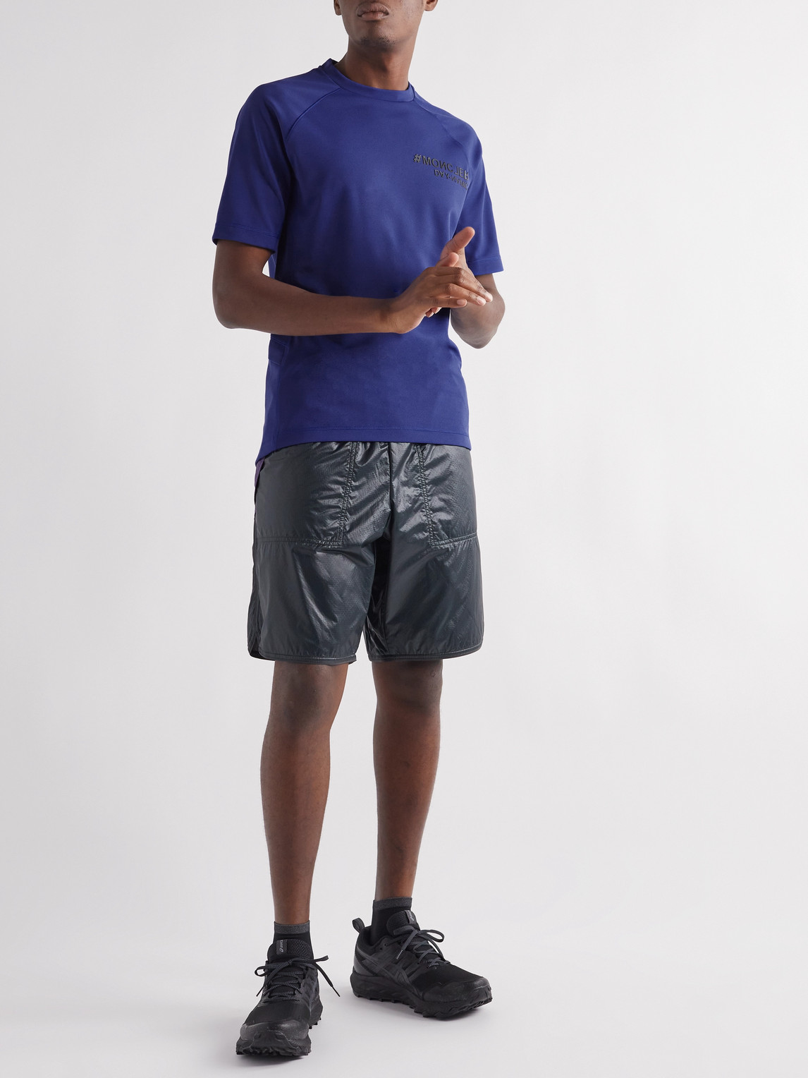 Logo-Appliquéd Stretch-Jersey T-Shirt — 2