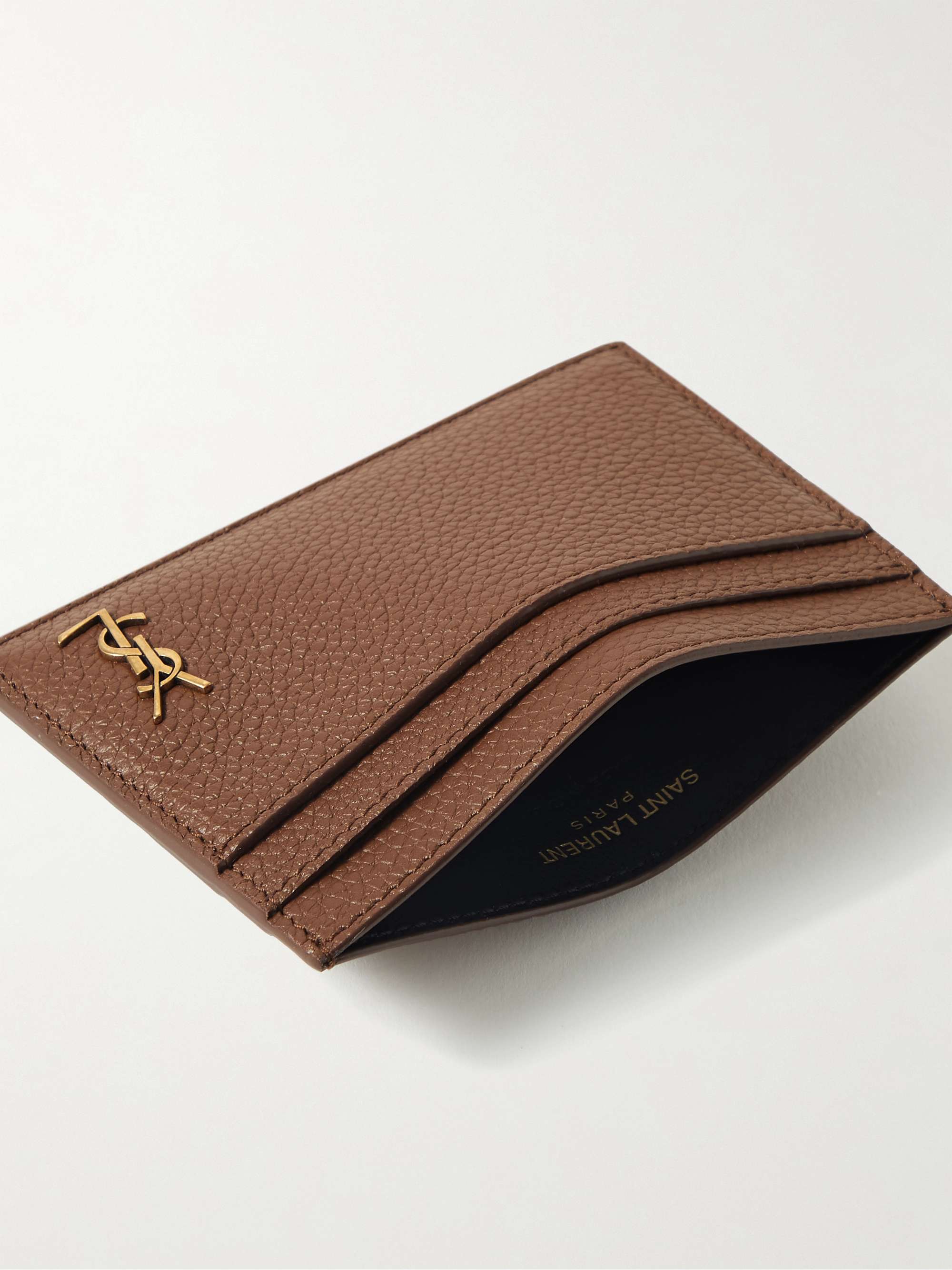 Saint Laurent Men's Designer Card Holders & Card Cases