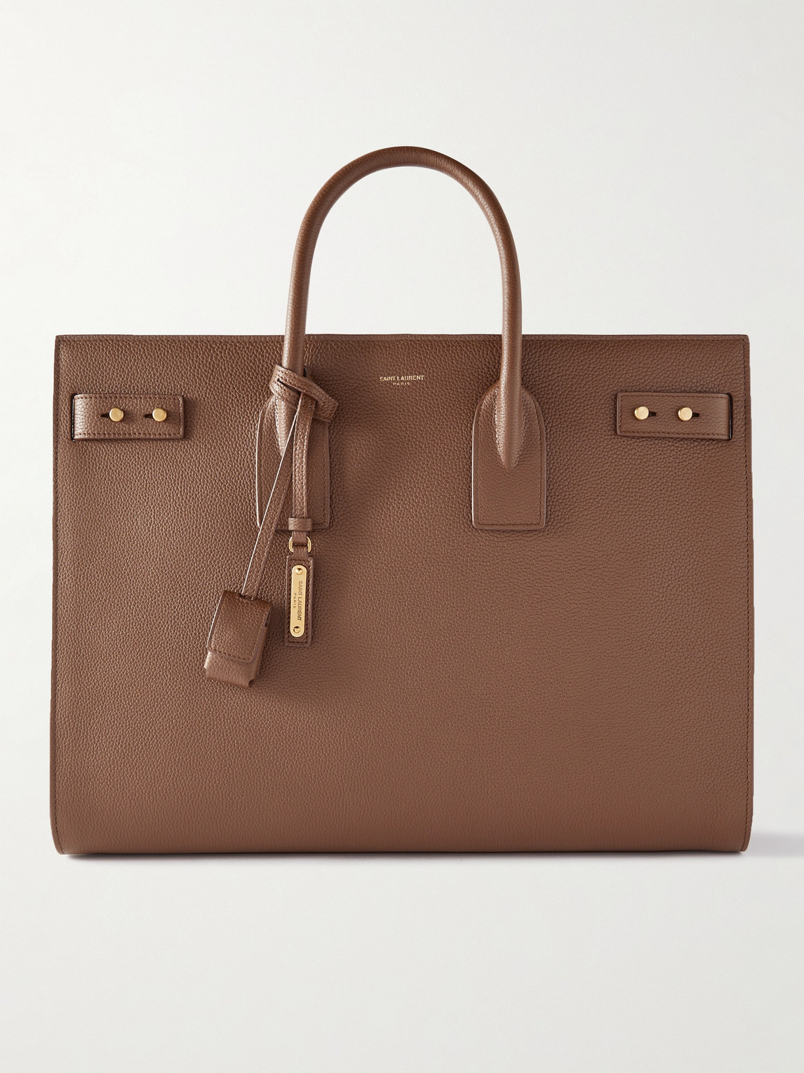 Saint Laurent Sac De Jour Large Full-Grain Leather Tote Bag - Men