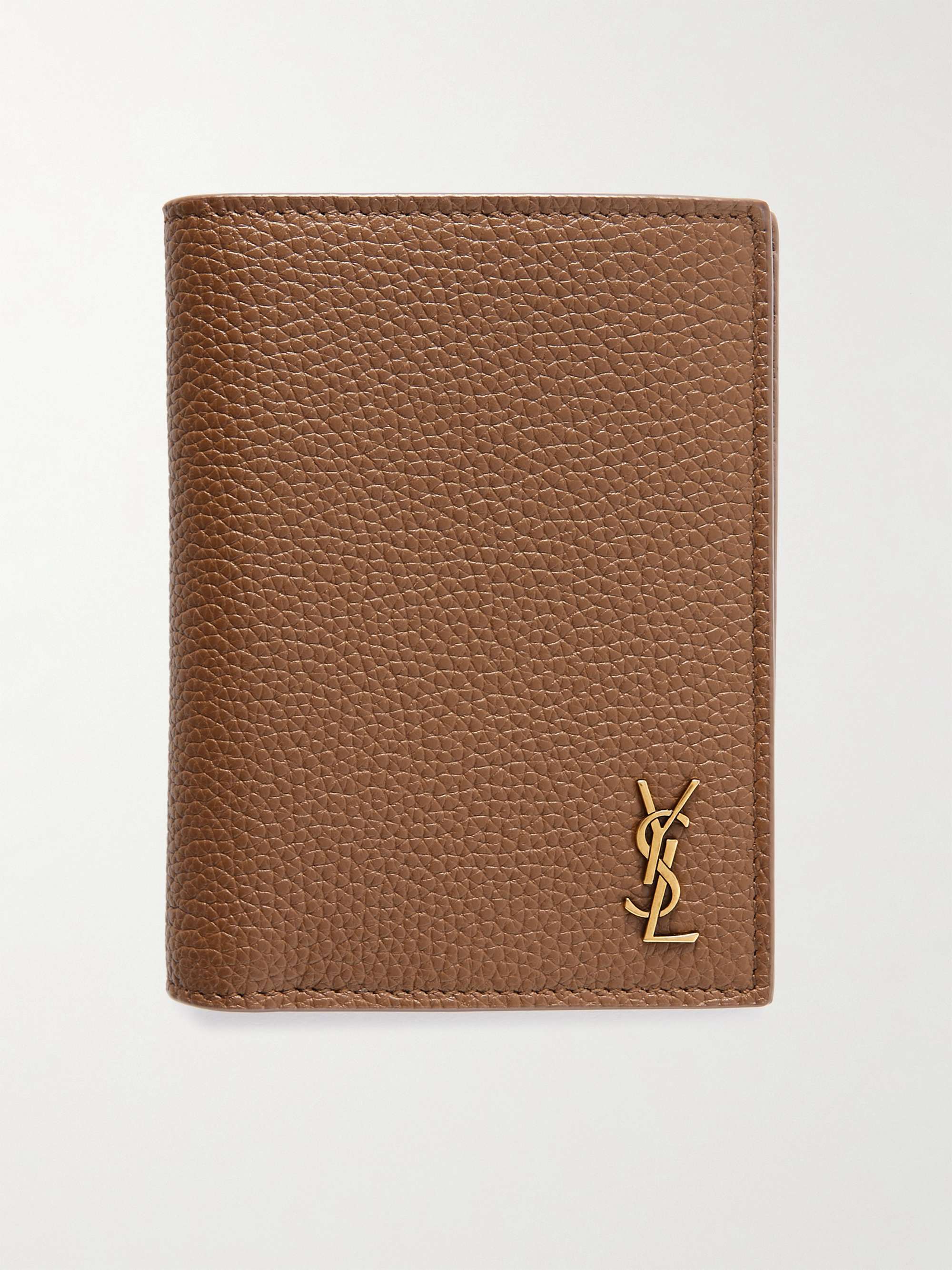 Saint Laurent Men's Monogram Logo Billfold Wallet