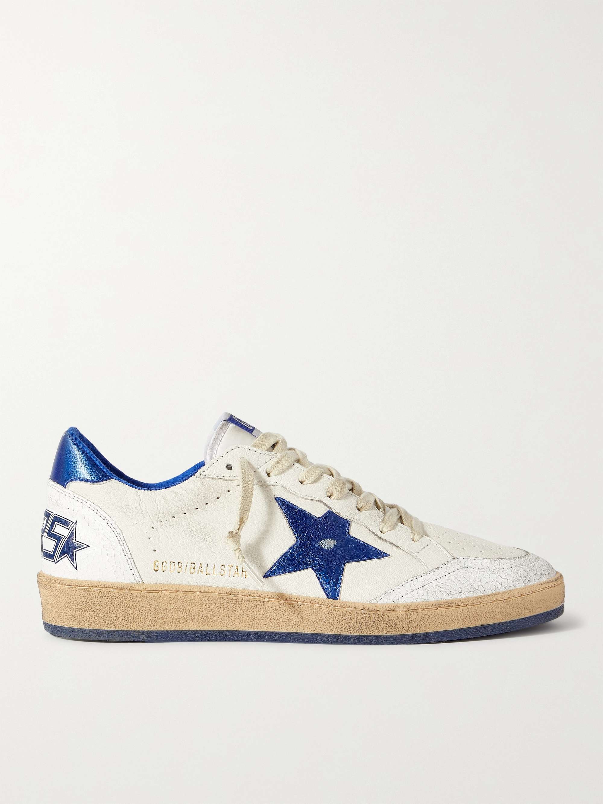 GOLDEN GOOSE Ball Star Leather Sneakers | MR PORTER