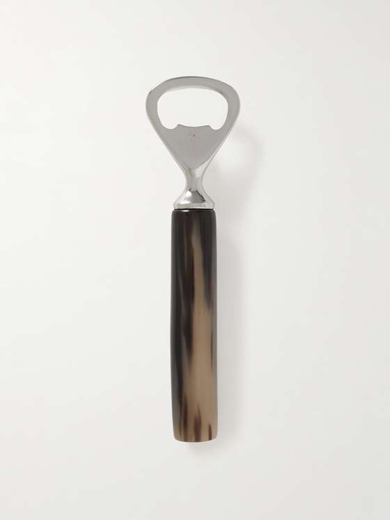 mrporter.com | Stainless Steel and Horn Bottle Opener