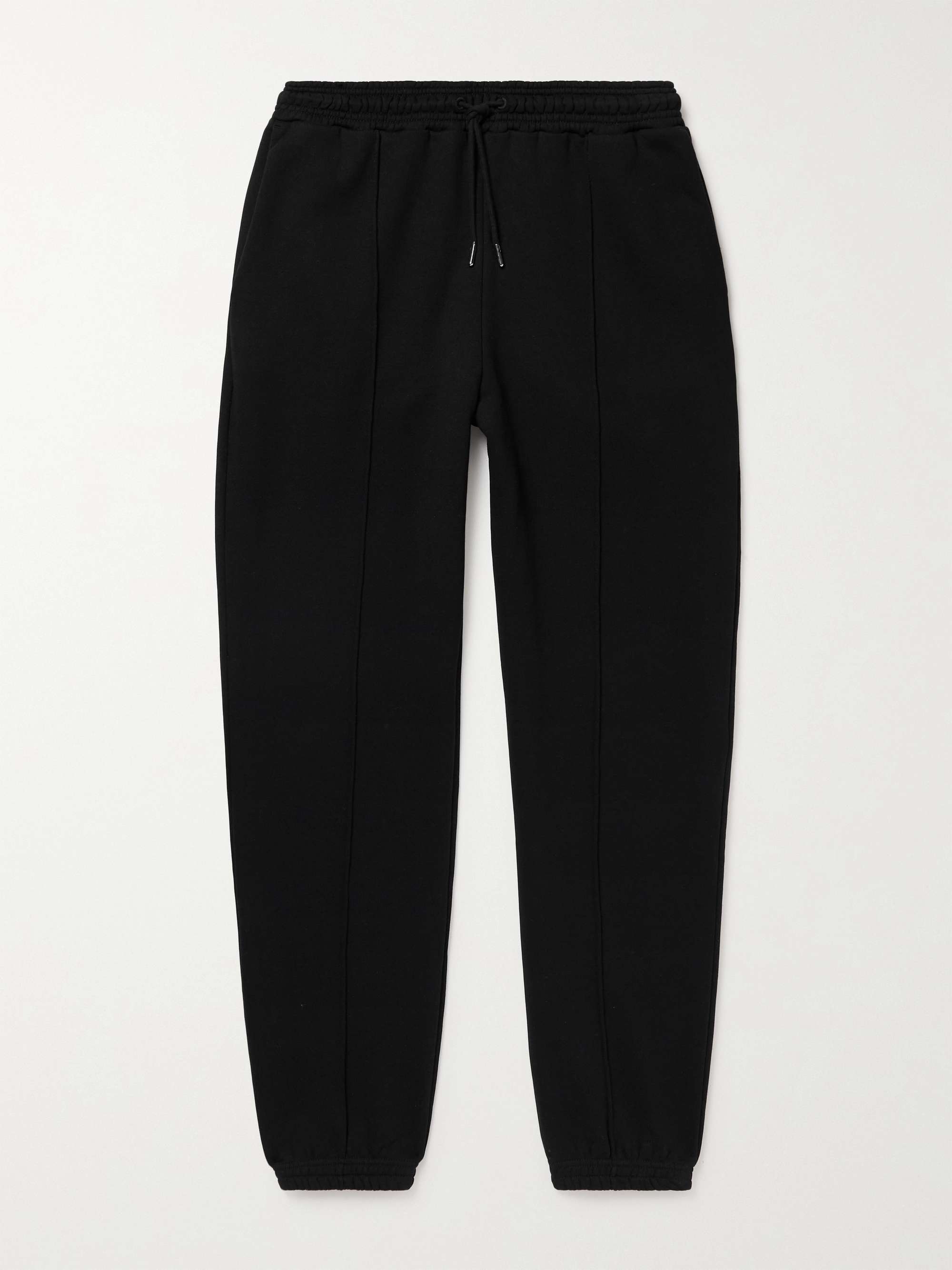 NINETY PERCENT Tapered Organic Cotton-Jersey Drawstring Sweatpants