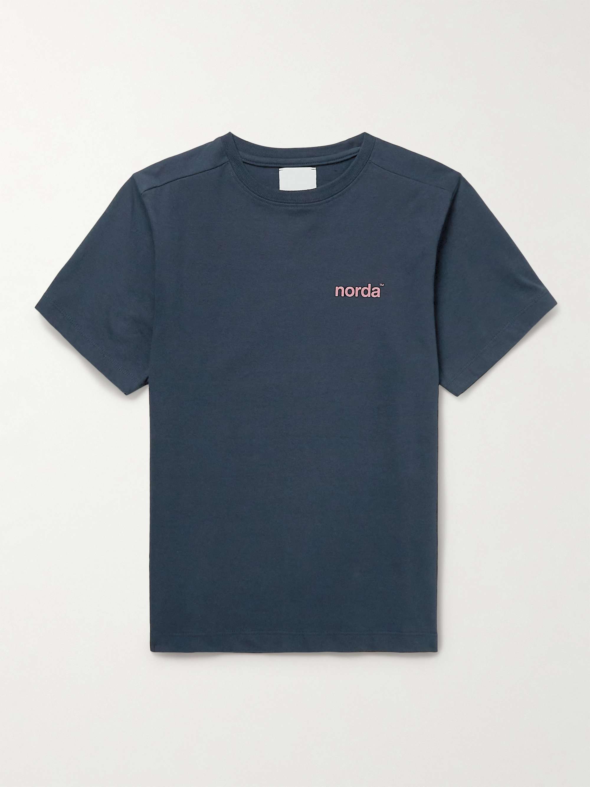 NORDA Logo-Print Organic Cotton-Jersey T-Shirt