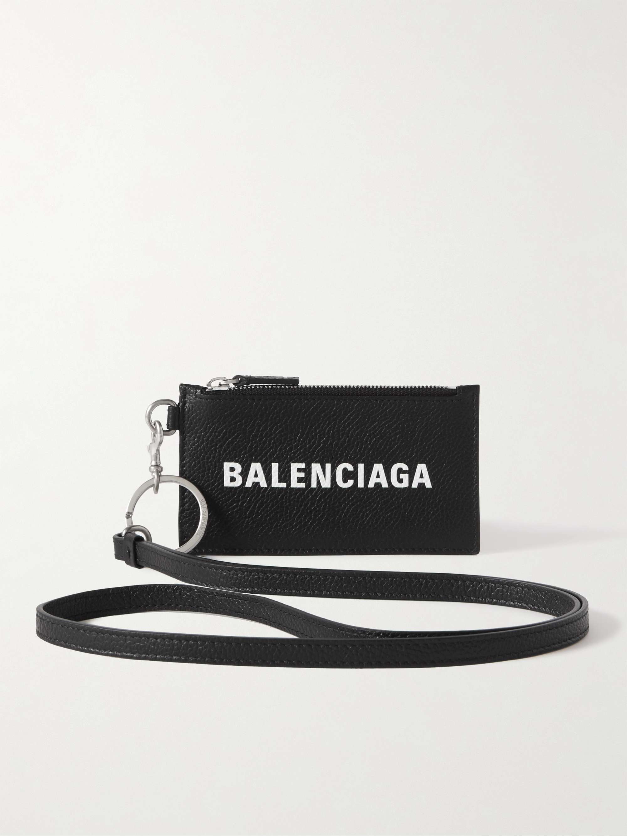 Cash Card Holder in Black  Balenciaga US