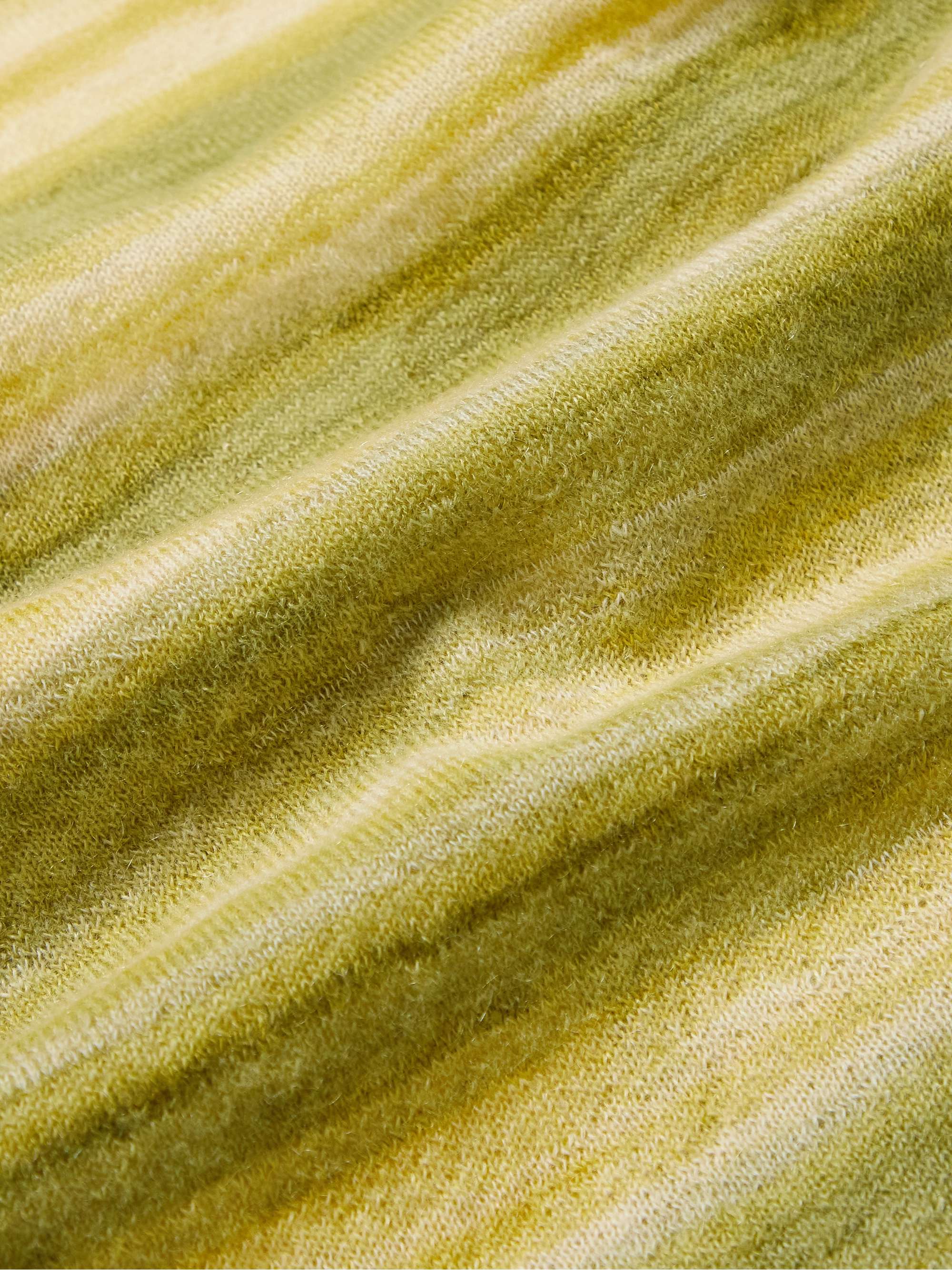 DRIES VAN NOTEN Space-Dyed Knitted Cardigan