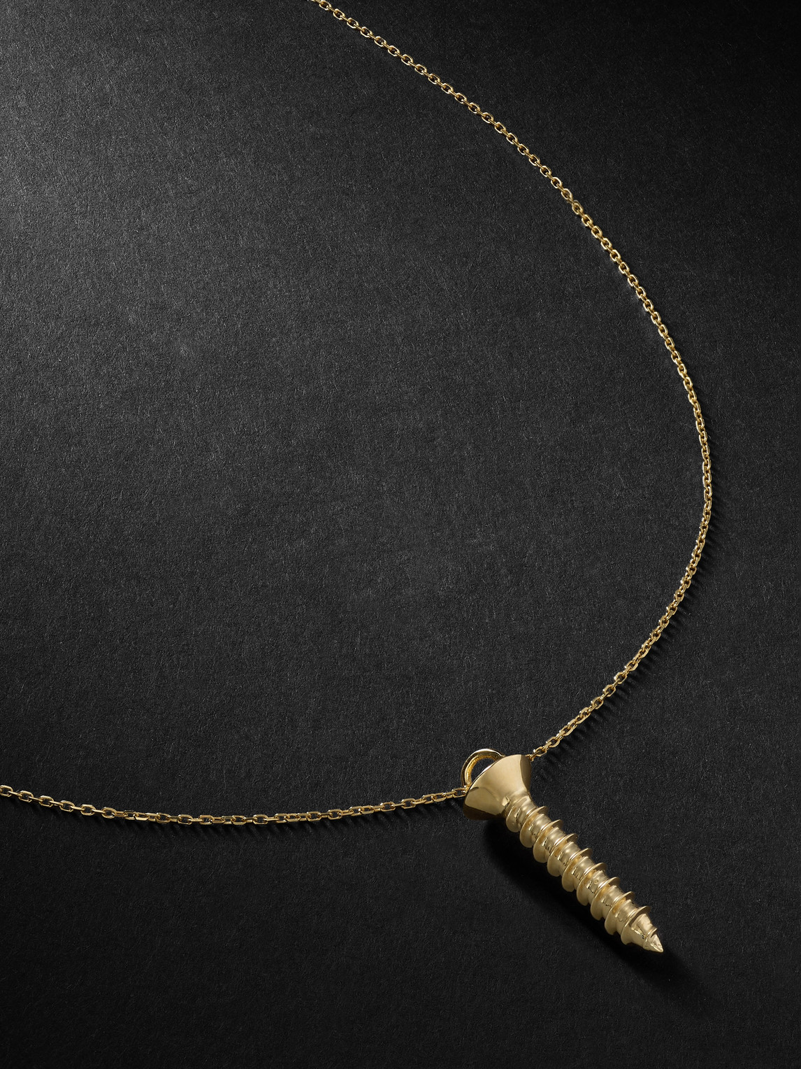 Mateo Gold Pendant Necklace