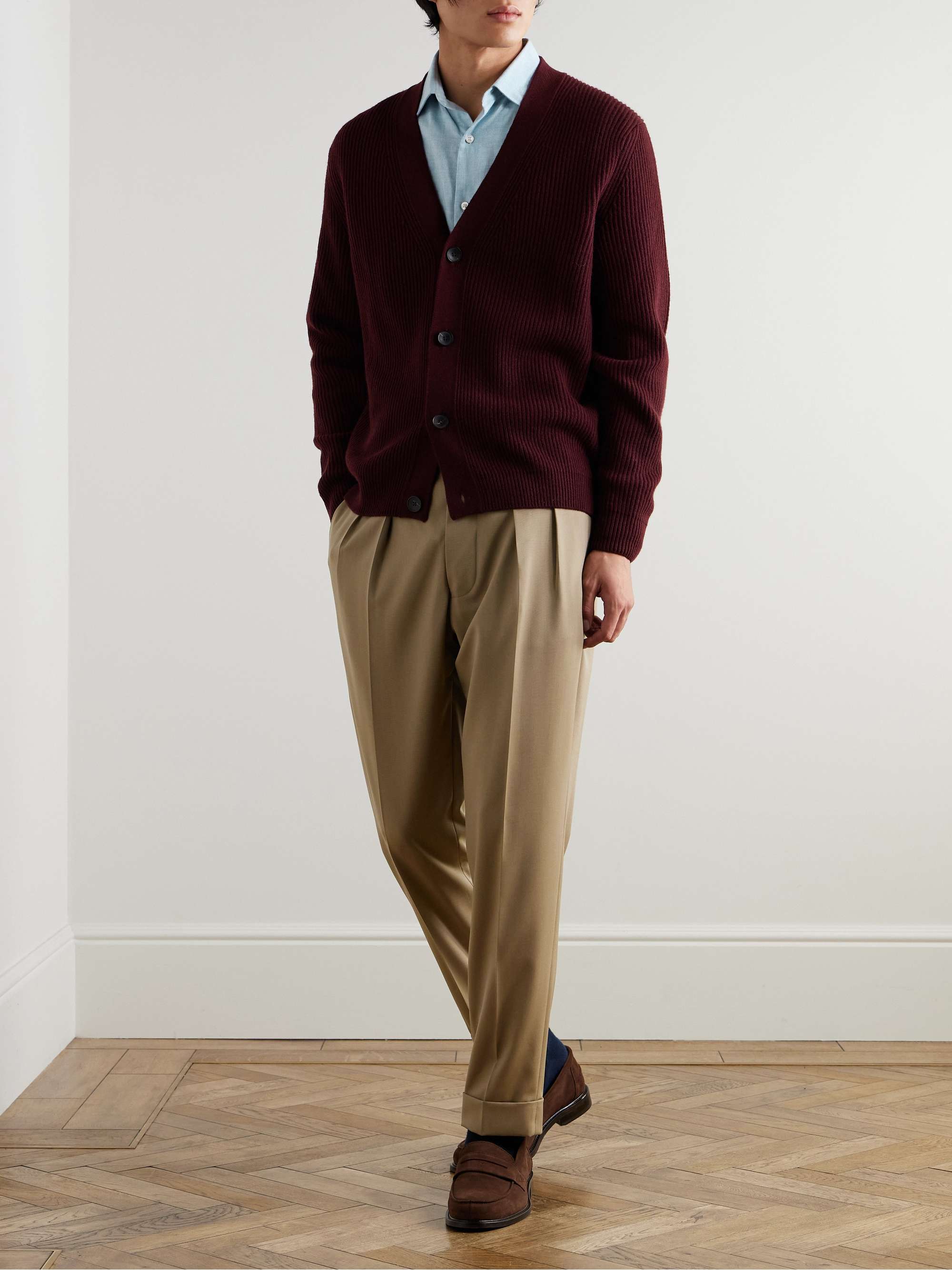 CHARVET Cotton and Wool-Blend Shirt
