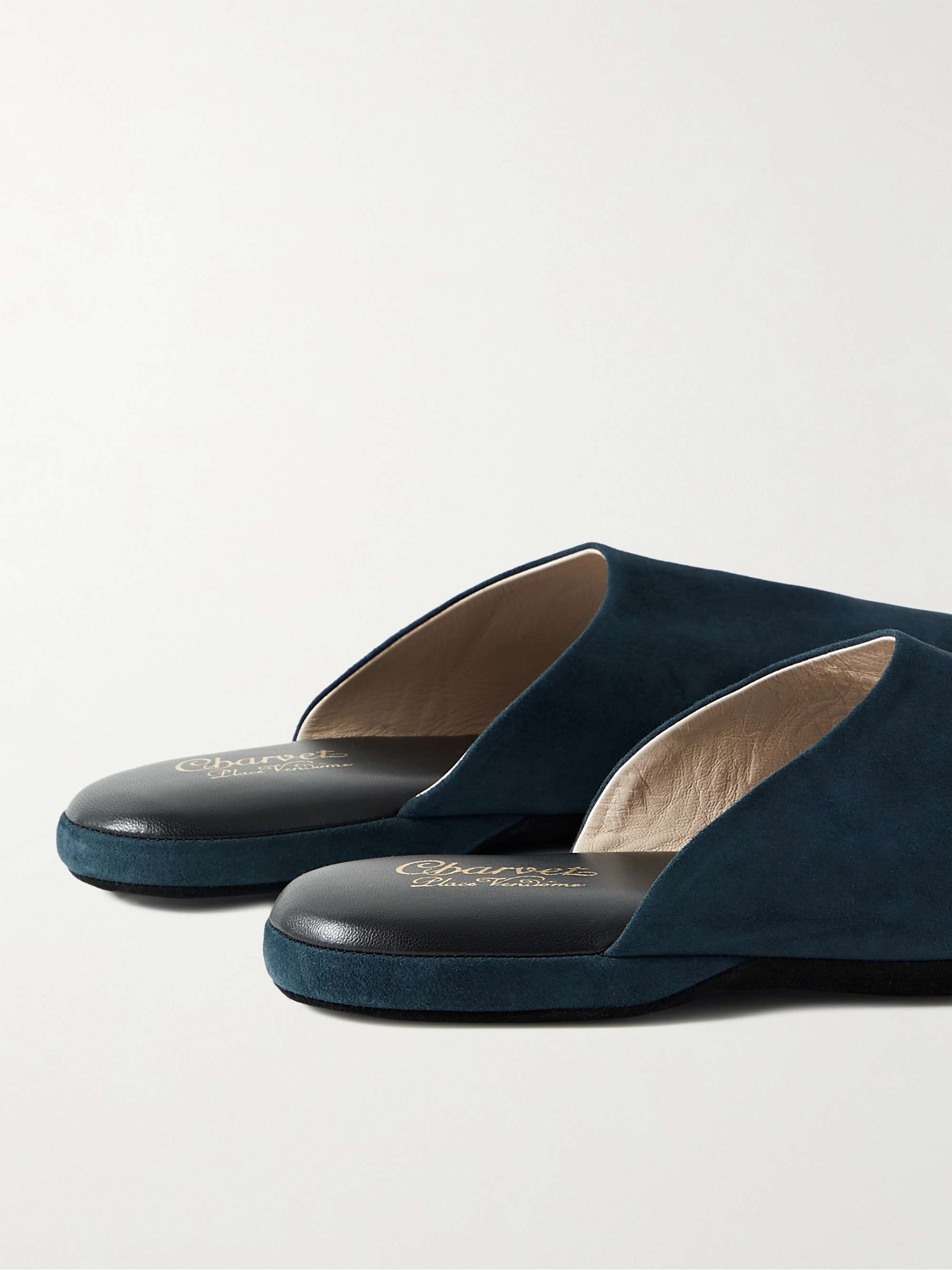 CHARVET Suede Slippers