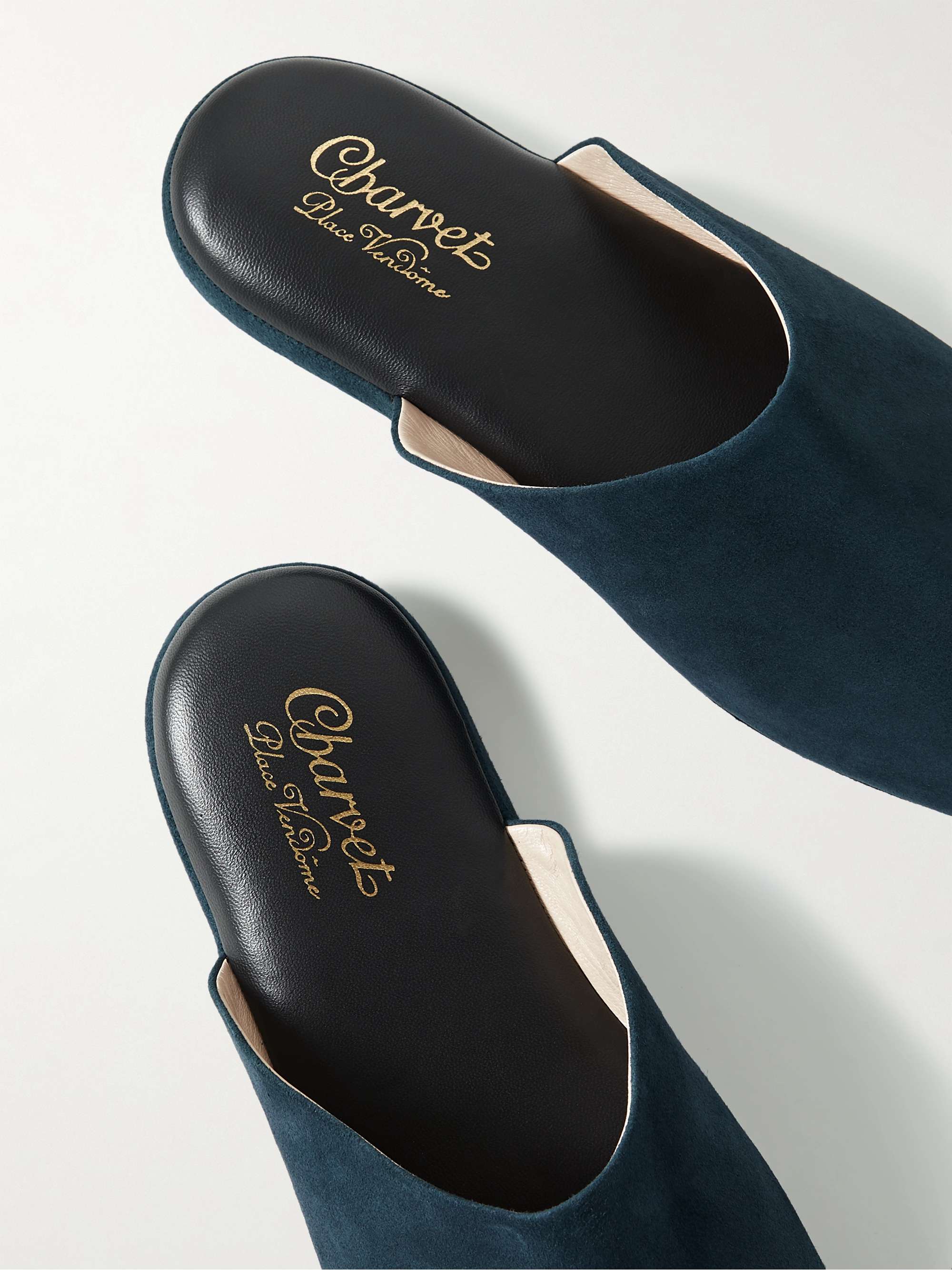 CHARVET Suede Slippers