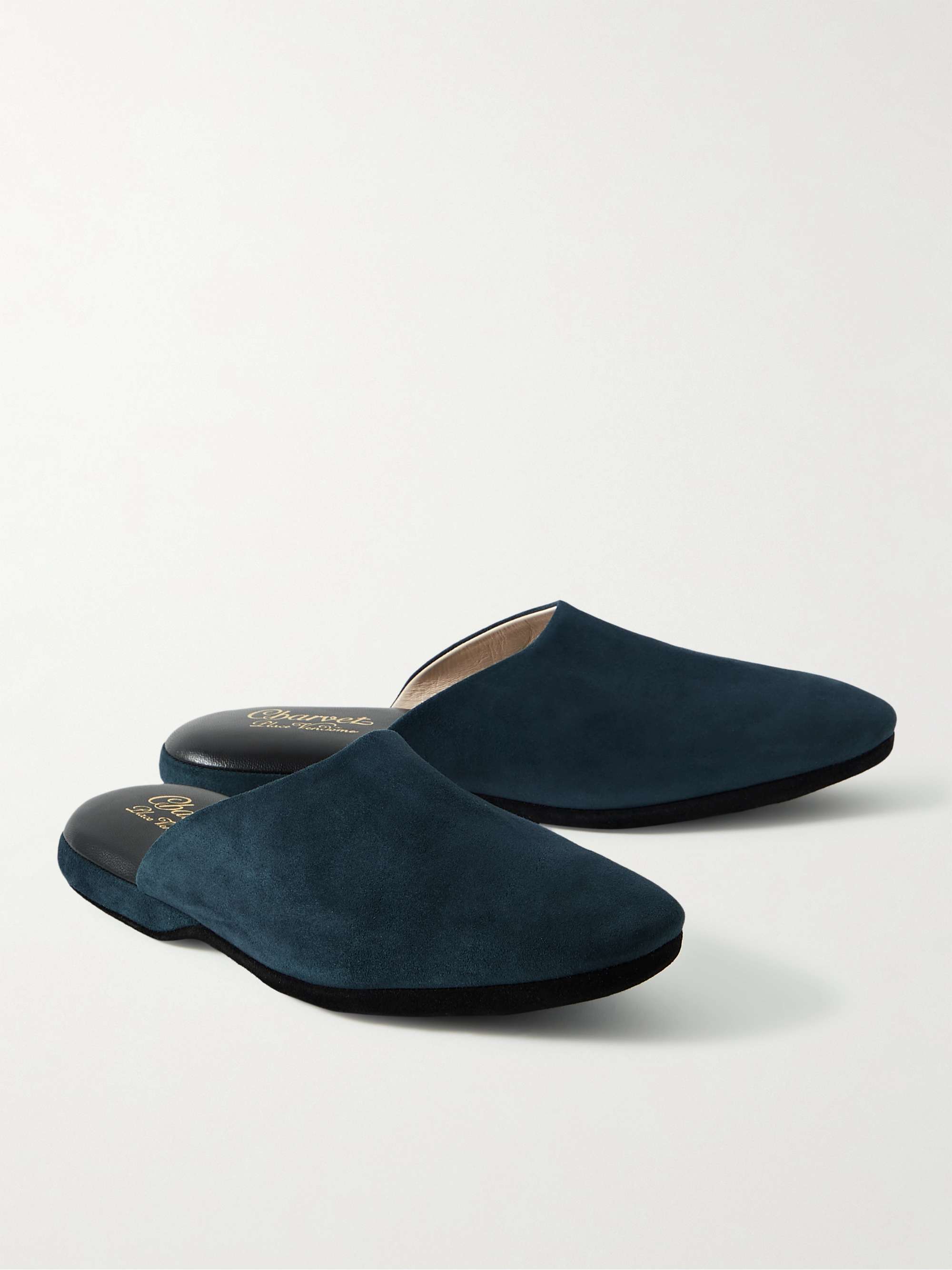 CHARVET Suede Slippers
