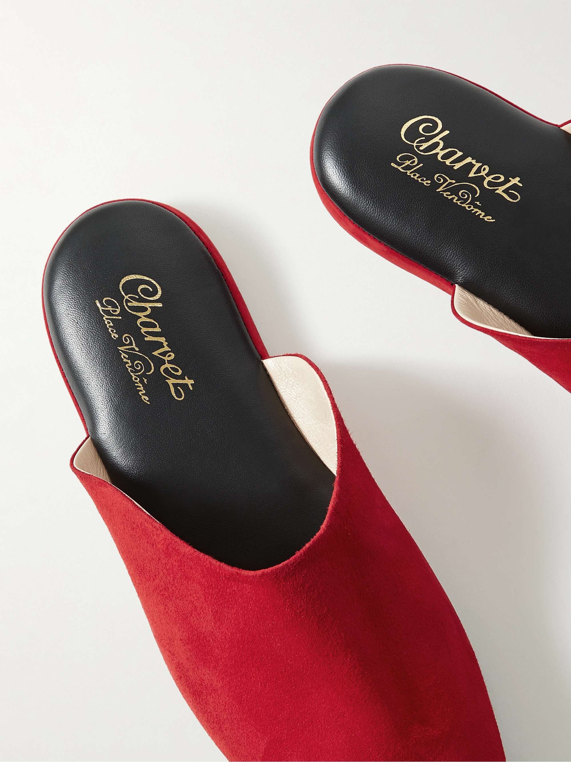 CHARVET Suede Slippers
