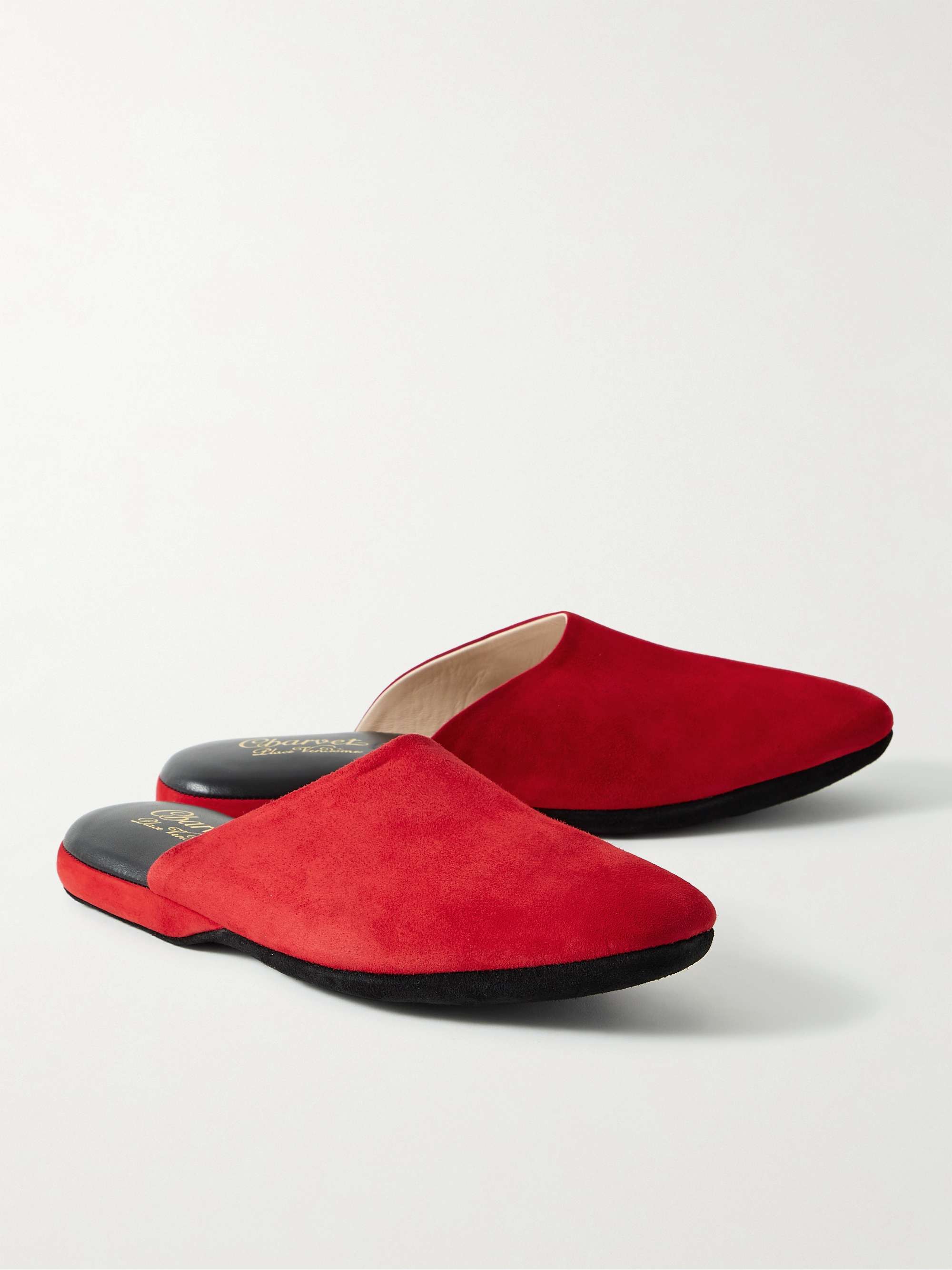 CHARVET Suede Slippers