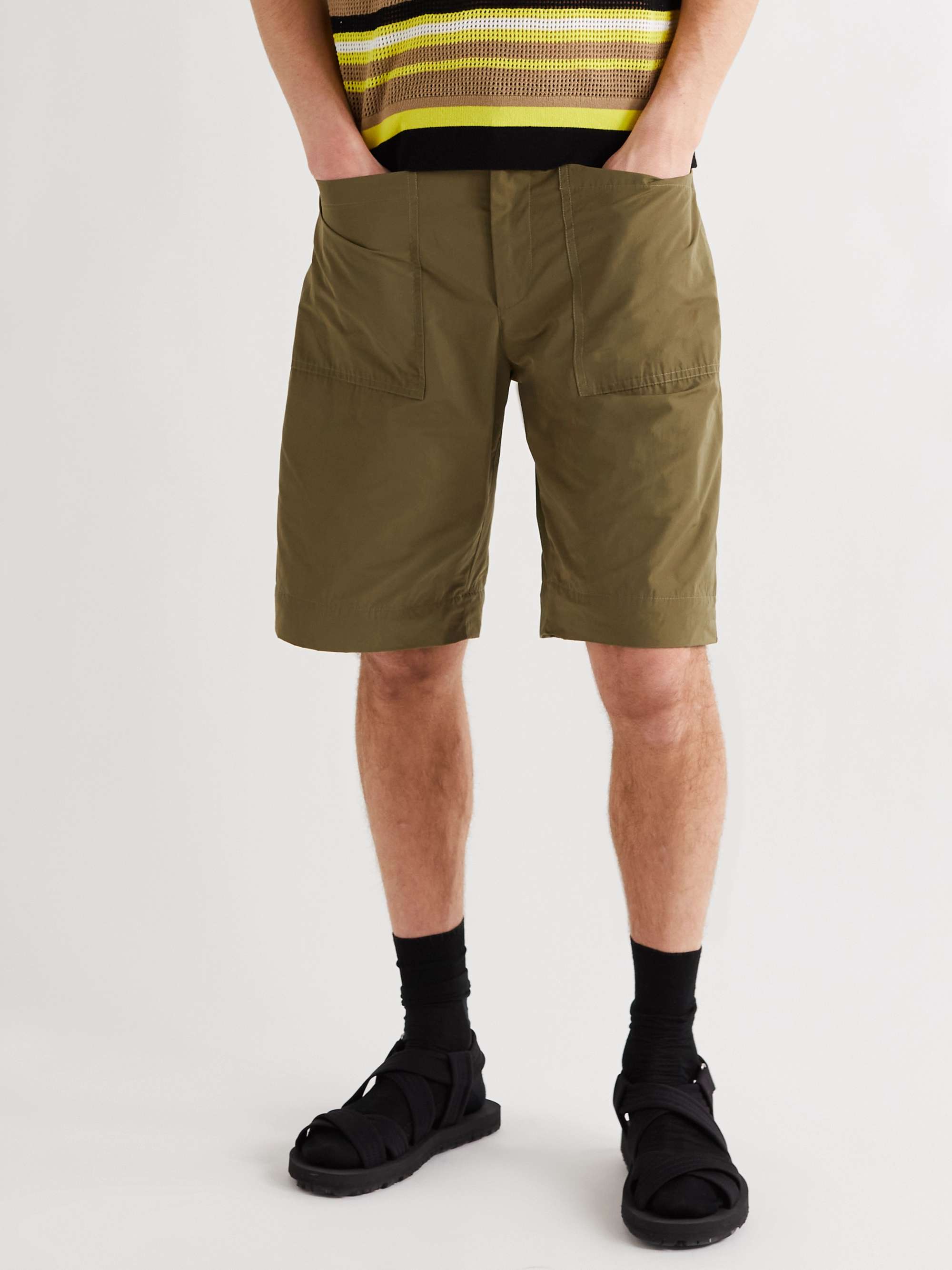 DRIES VAN NOTEN Convertible Shell Trousers