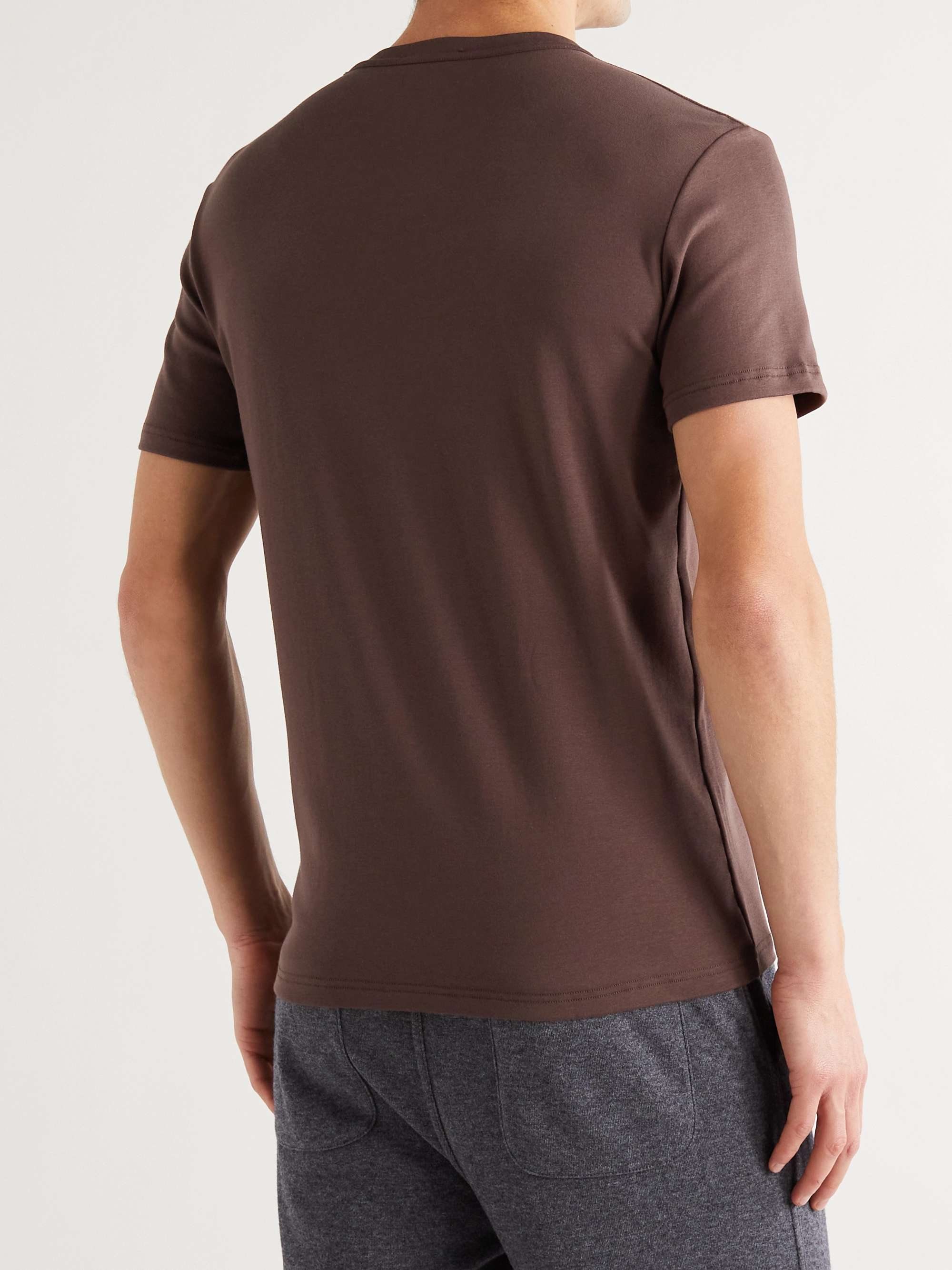 TOM FORD Slim-Fit Stretch-Cotton Jersey T-Shirt