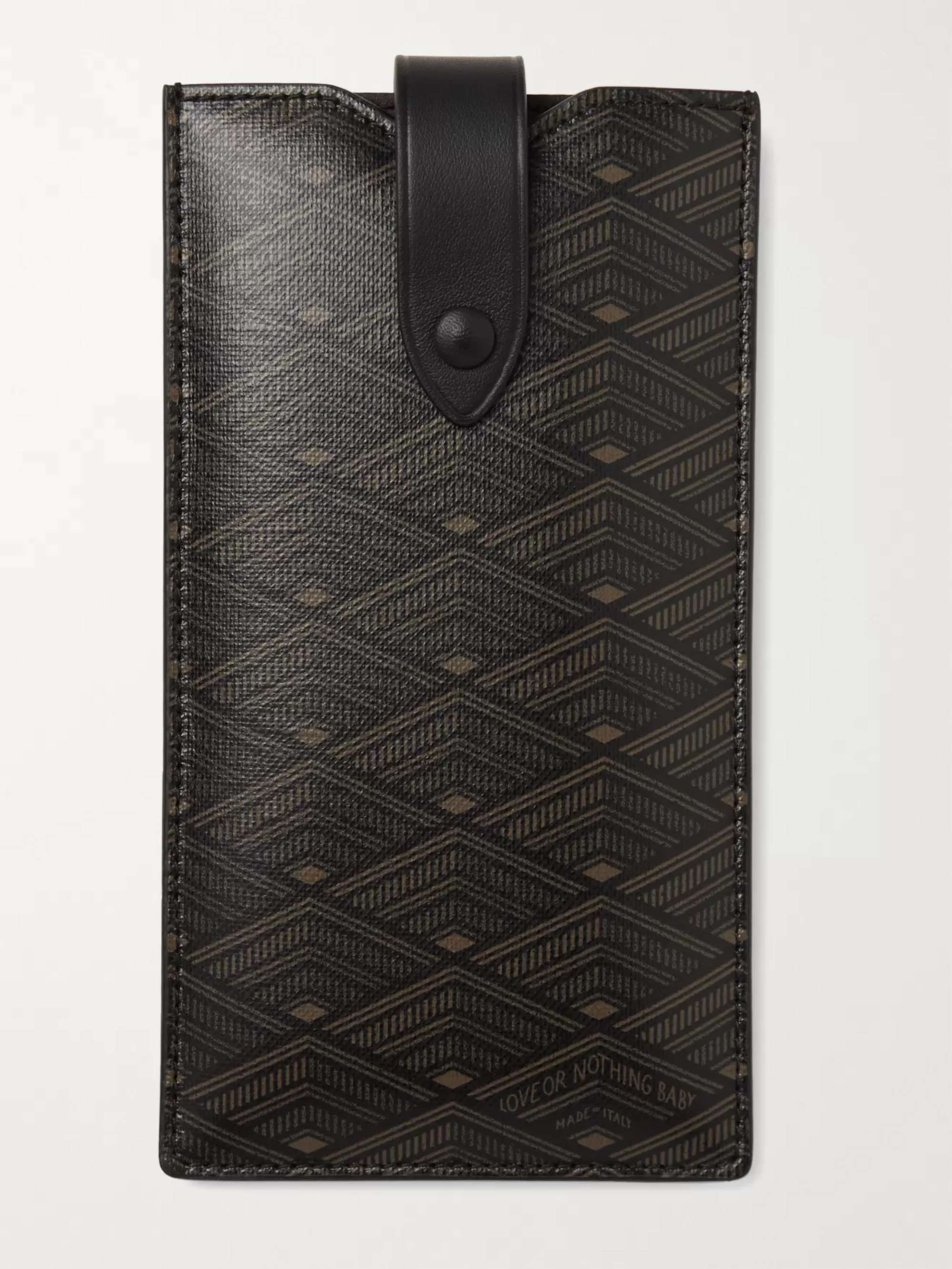 From Dusk Till Dawn Printed Leather Sunglasses Case