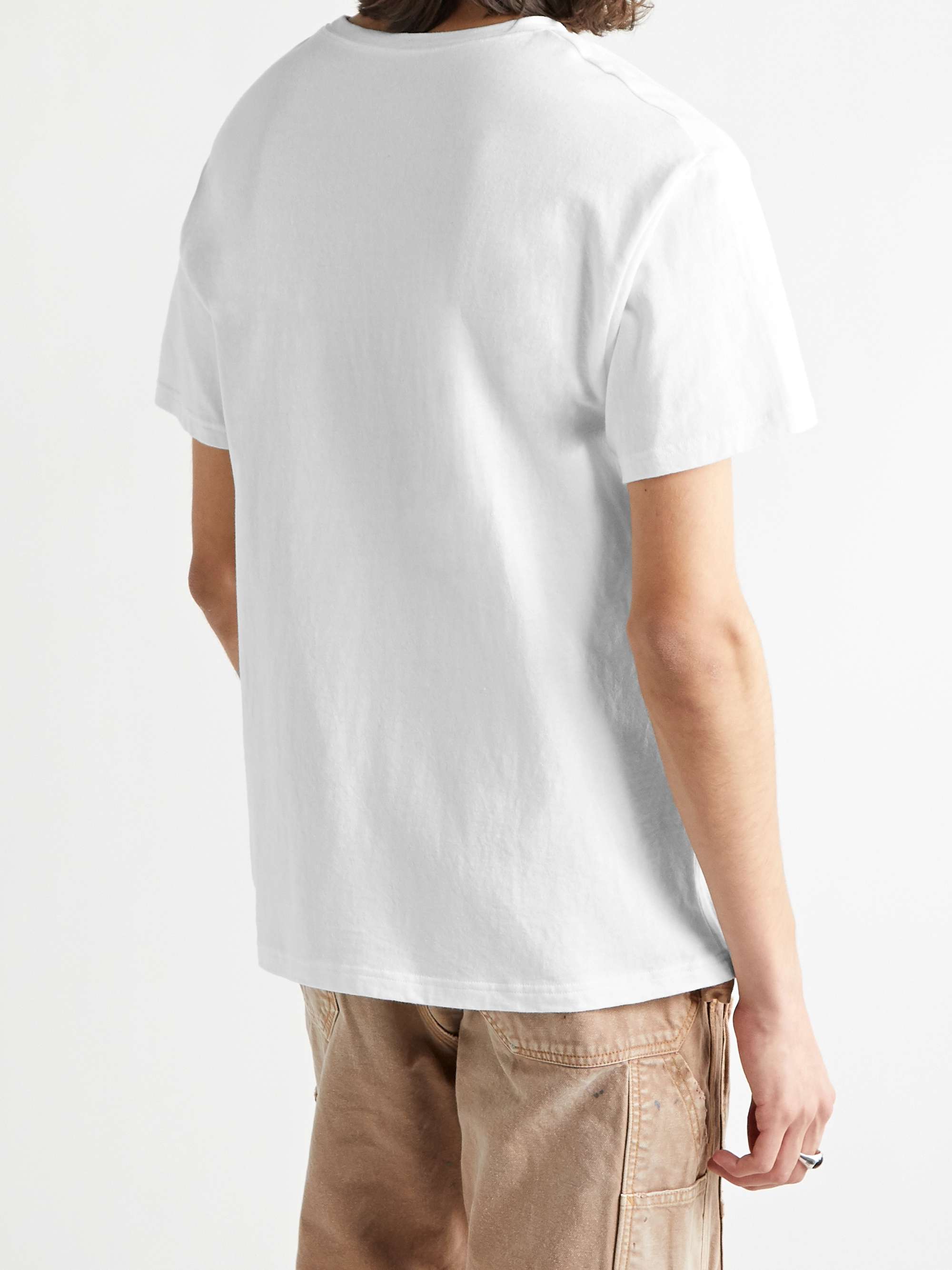 KAPITAL Printed Cotton-Jersey T-Shirt