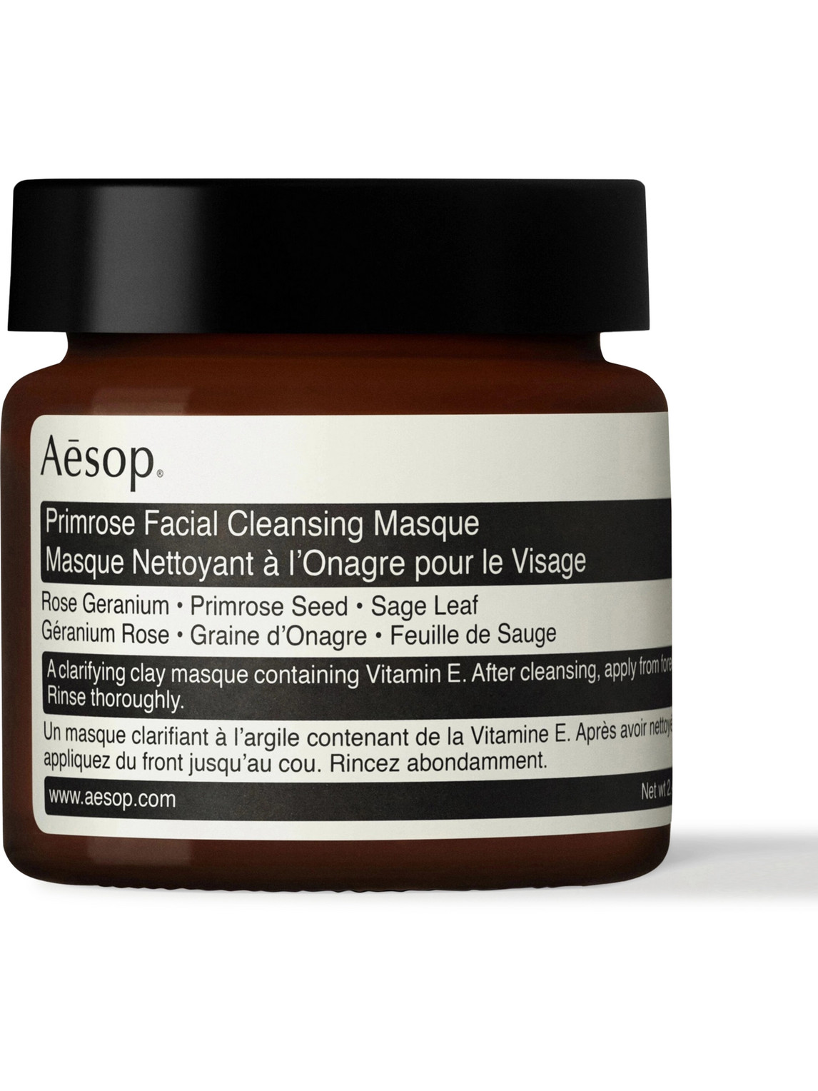 Aesop Primrose Facial Cleansing Masque, 60ml In Colorless