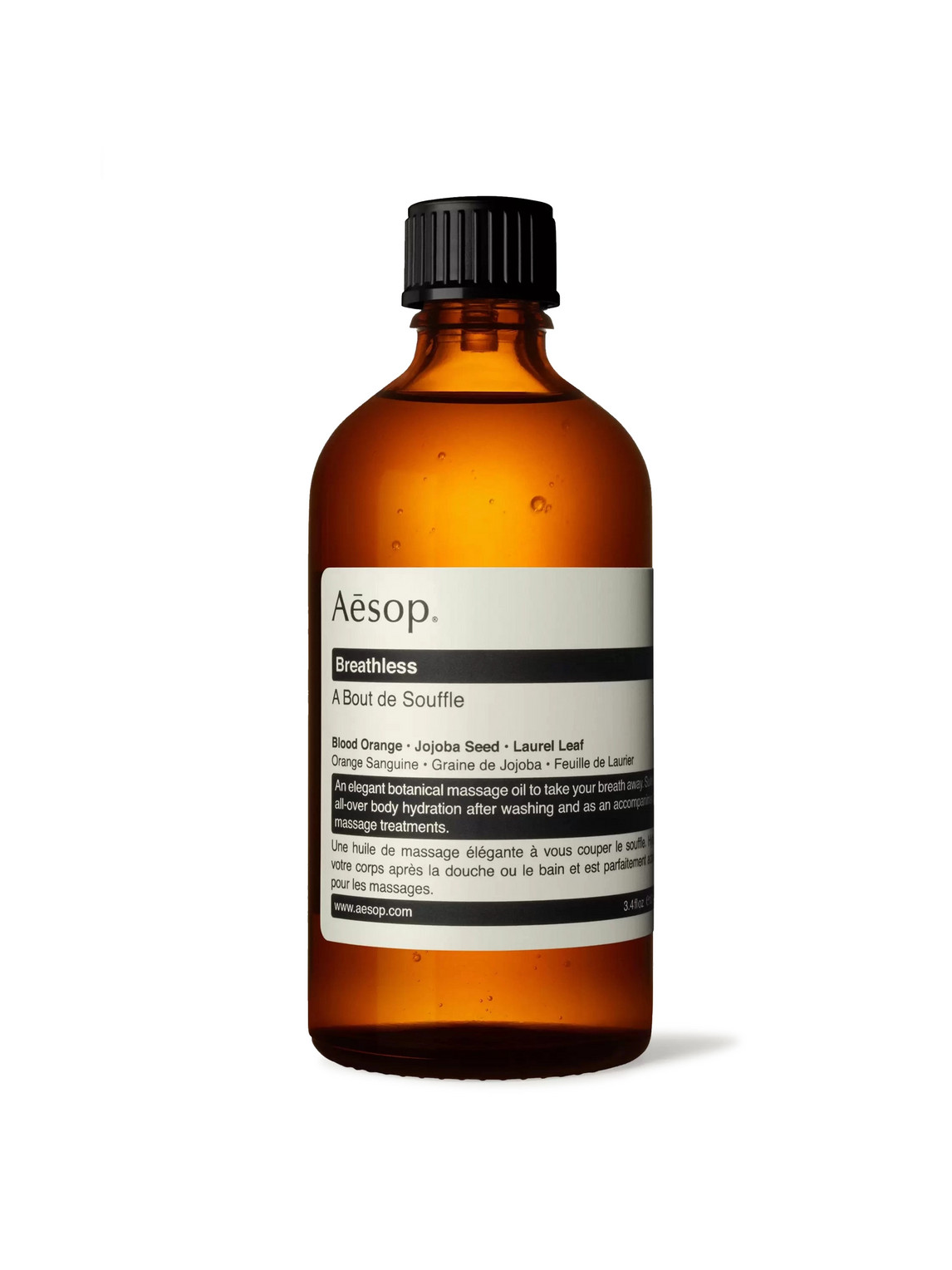 Aesop Breathless Body Oil, 100ml In Colourless