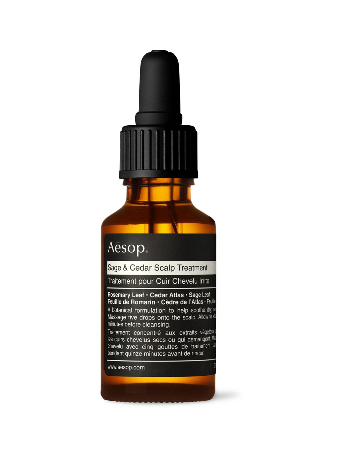 Shop Aesop Sage & Cedar Scalp Treatment, 25ml In Colorless