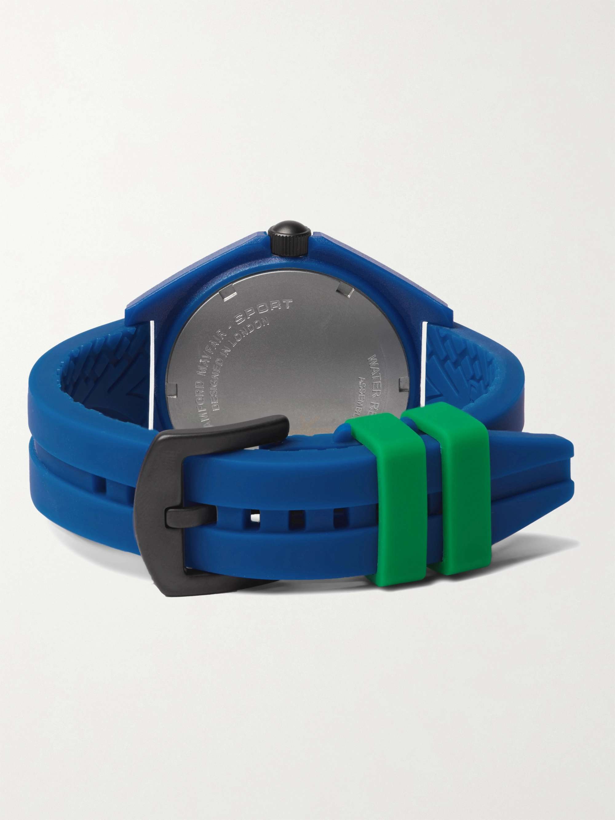BAMFORD LONDON Mayfair Sport Limited Edition Polymer and Rubber Watch