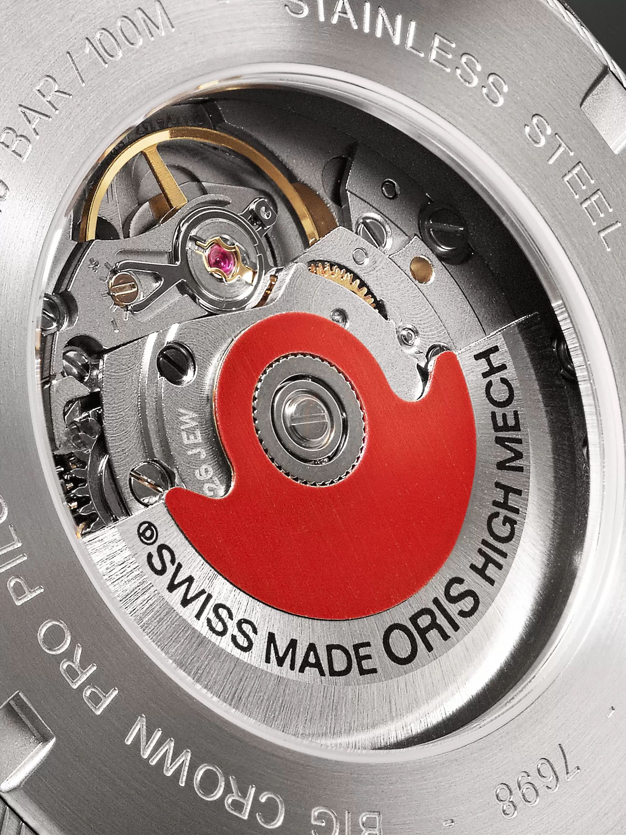 ORIS Big Crown ProPilot Day-Date 45mm Stainless Steel and Canvas Watch, Ref. No. 752 7698 4164FC